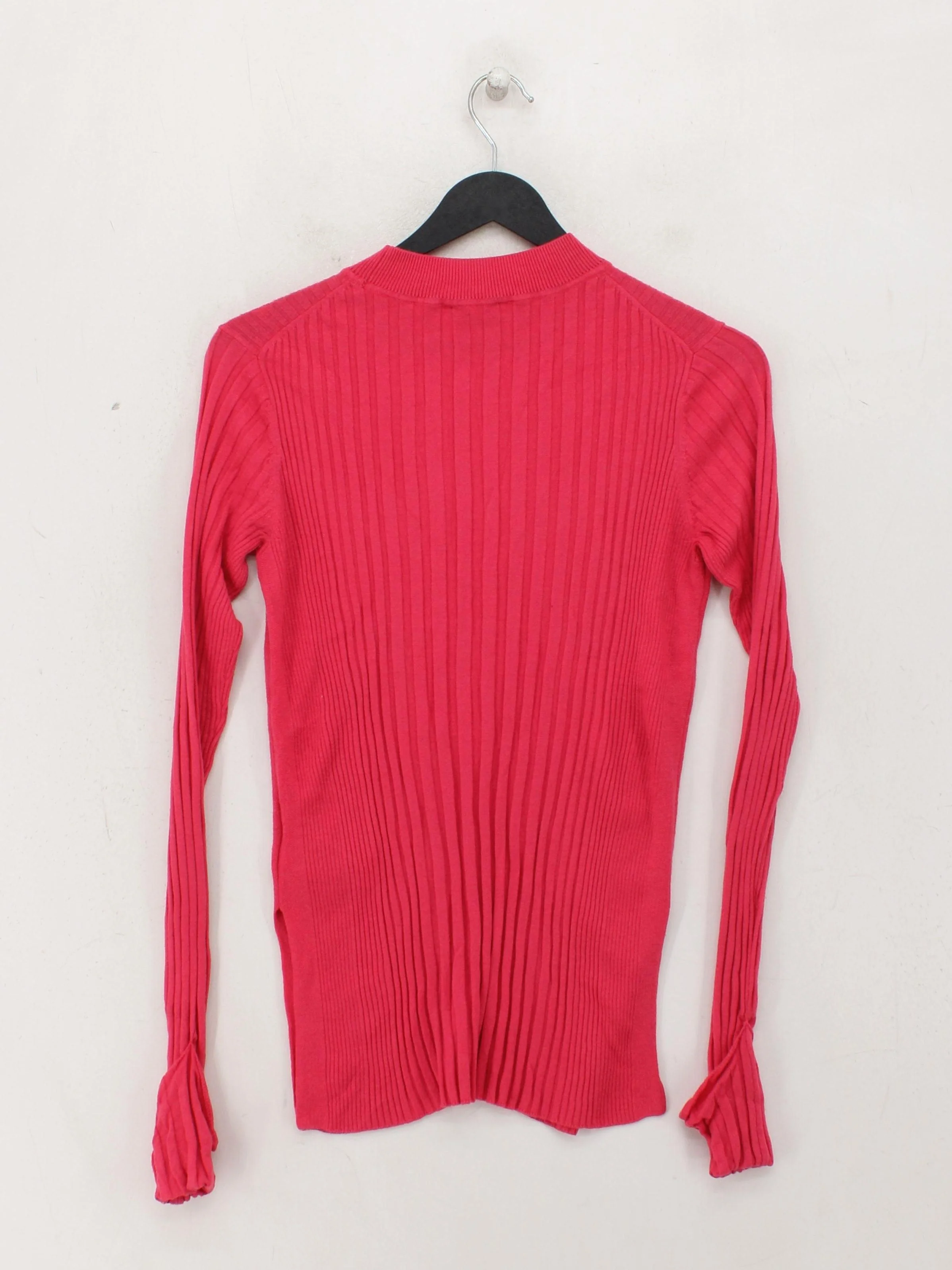 Whistles Women's Jumper UK 10 Pink Viscose with Polyamide, Wool, Silk Pullover - Image 2