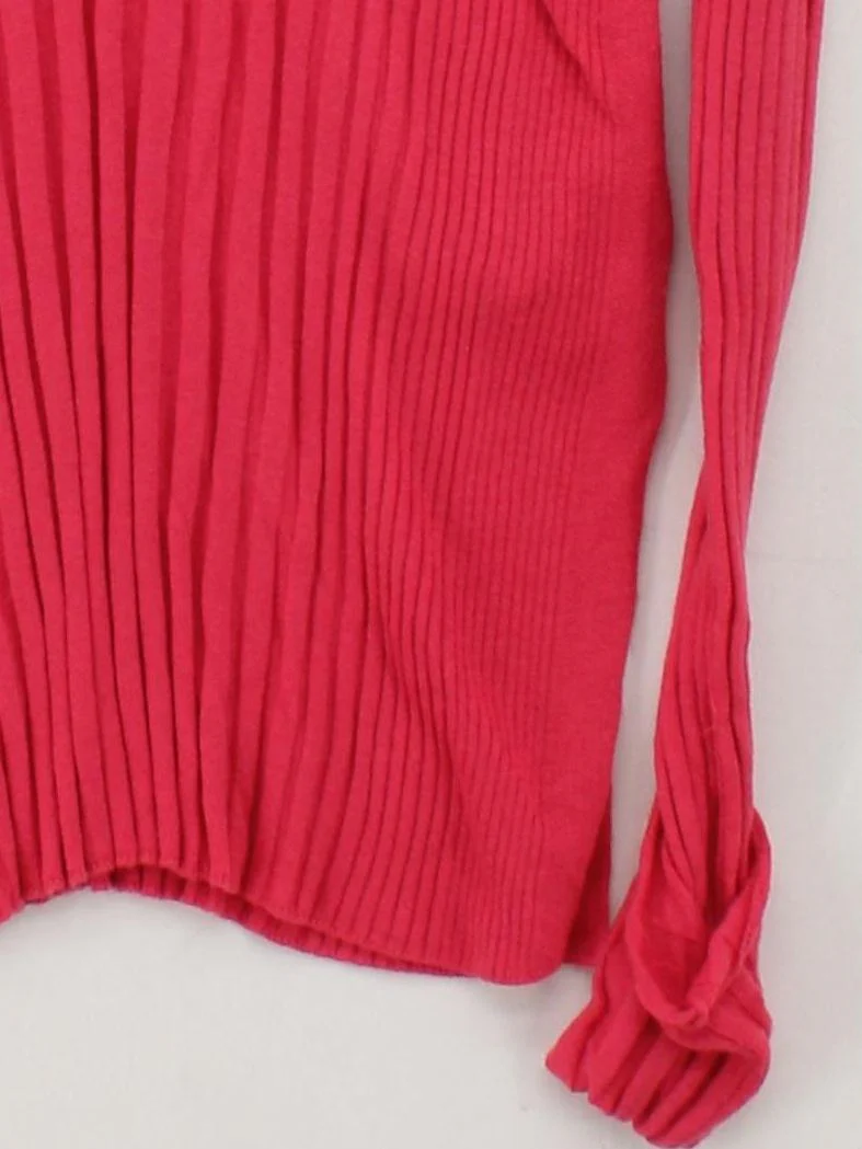 Whistles Women's Jumper UK 10 Pink Viscose with Polyamide, Wool, Silk Pullover - Image 4