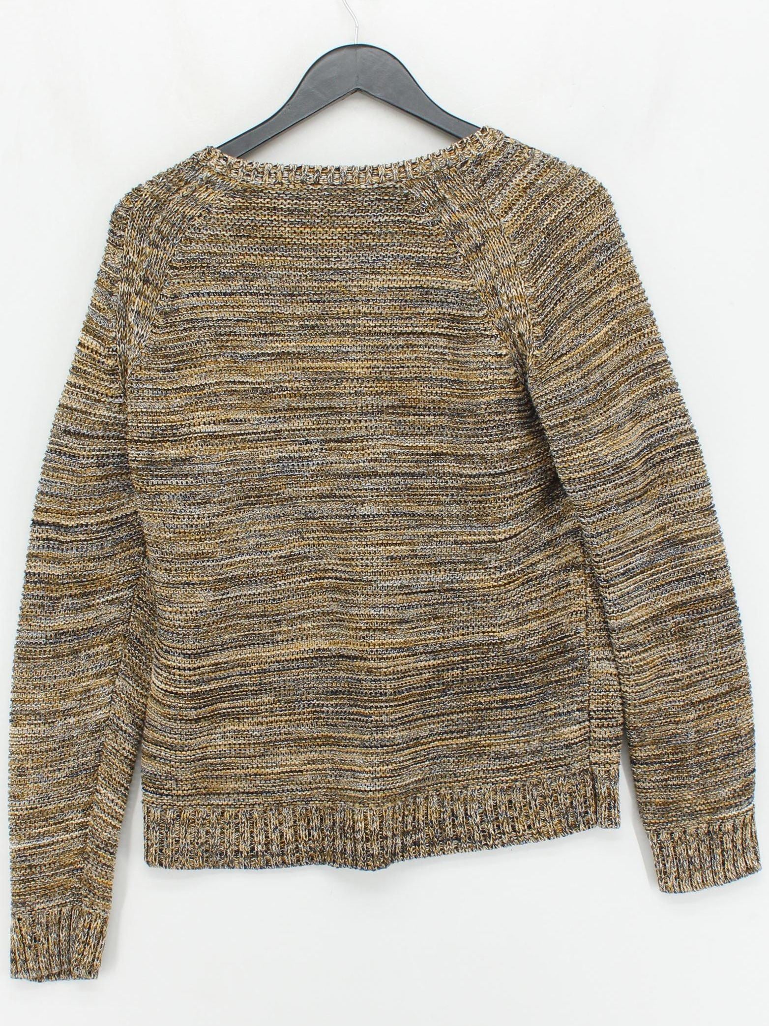 Whistles Women's Jumper UK 16 Multi 100% Cotton Round Neck Pullover - Image 2