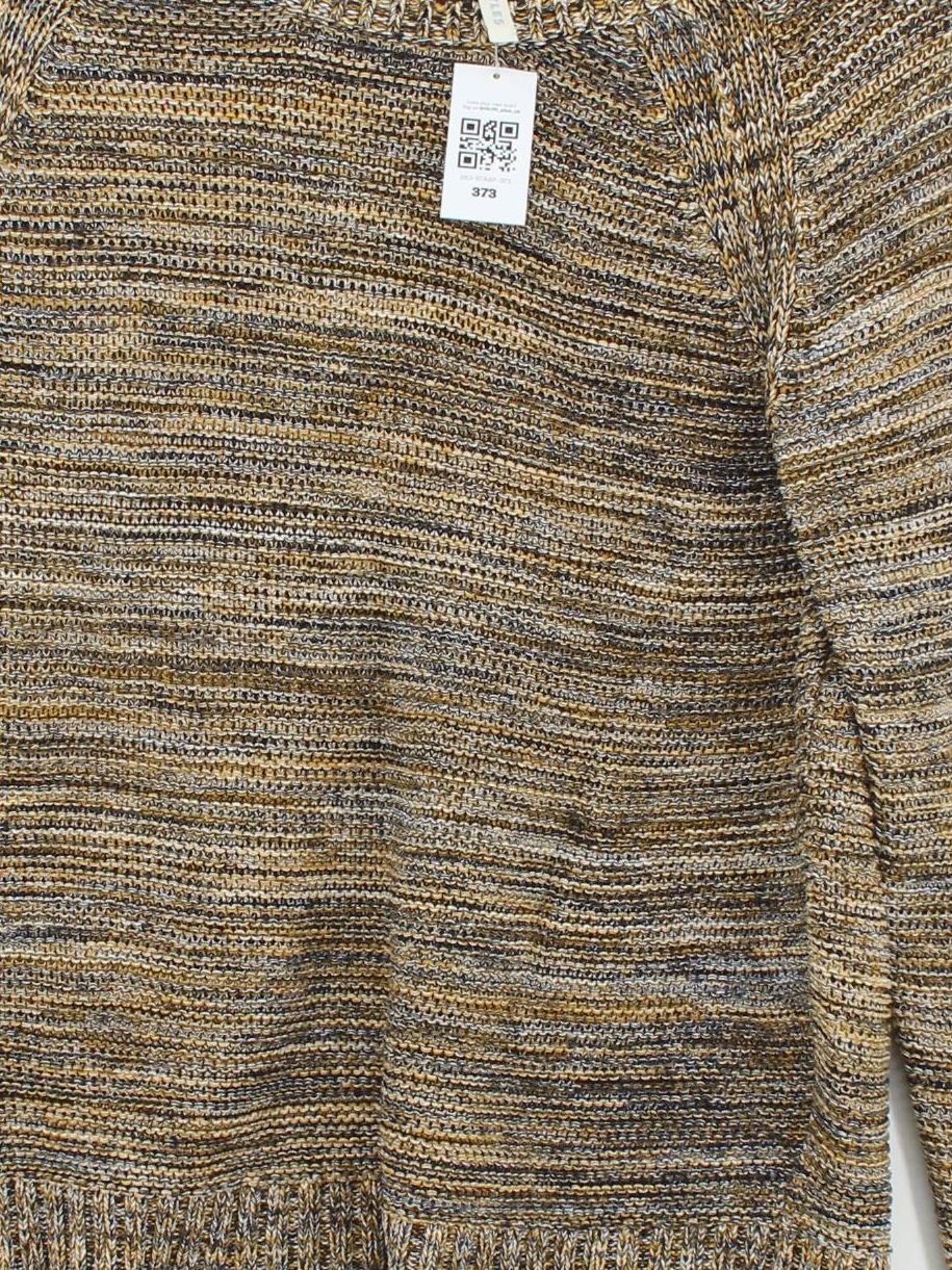 Whistles Women's Jumper UK 16 Multi 100% Cotton Round Neck Pullover - Image 3