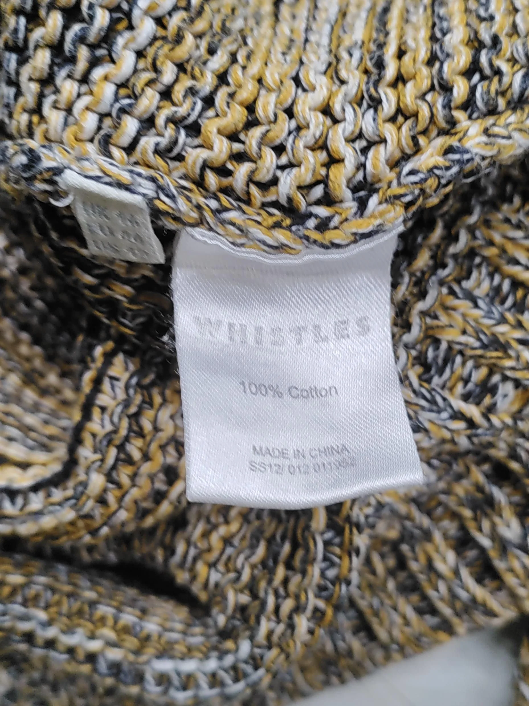 Whistles Women's Jumper UK 16 Multi 100% Cotton Round Neck Pullover - Image 6