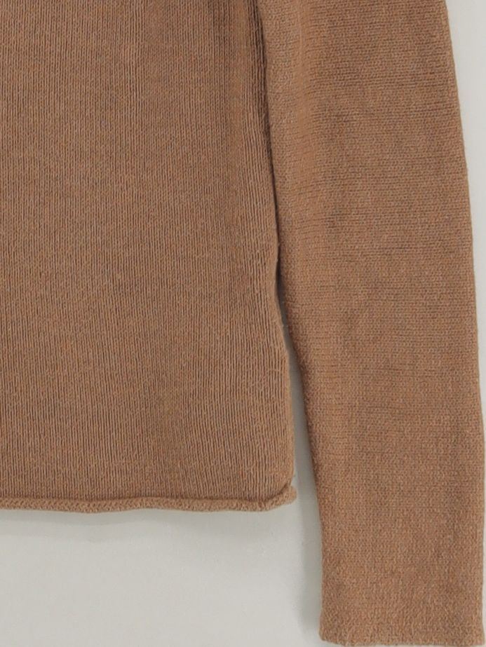 Whistles Women's Jumper UK 4 Brown Cotton with Polyester Roll Neck Pullover - Image 4