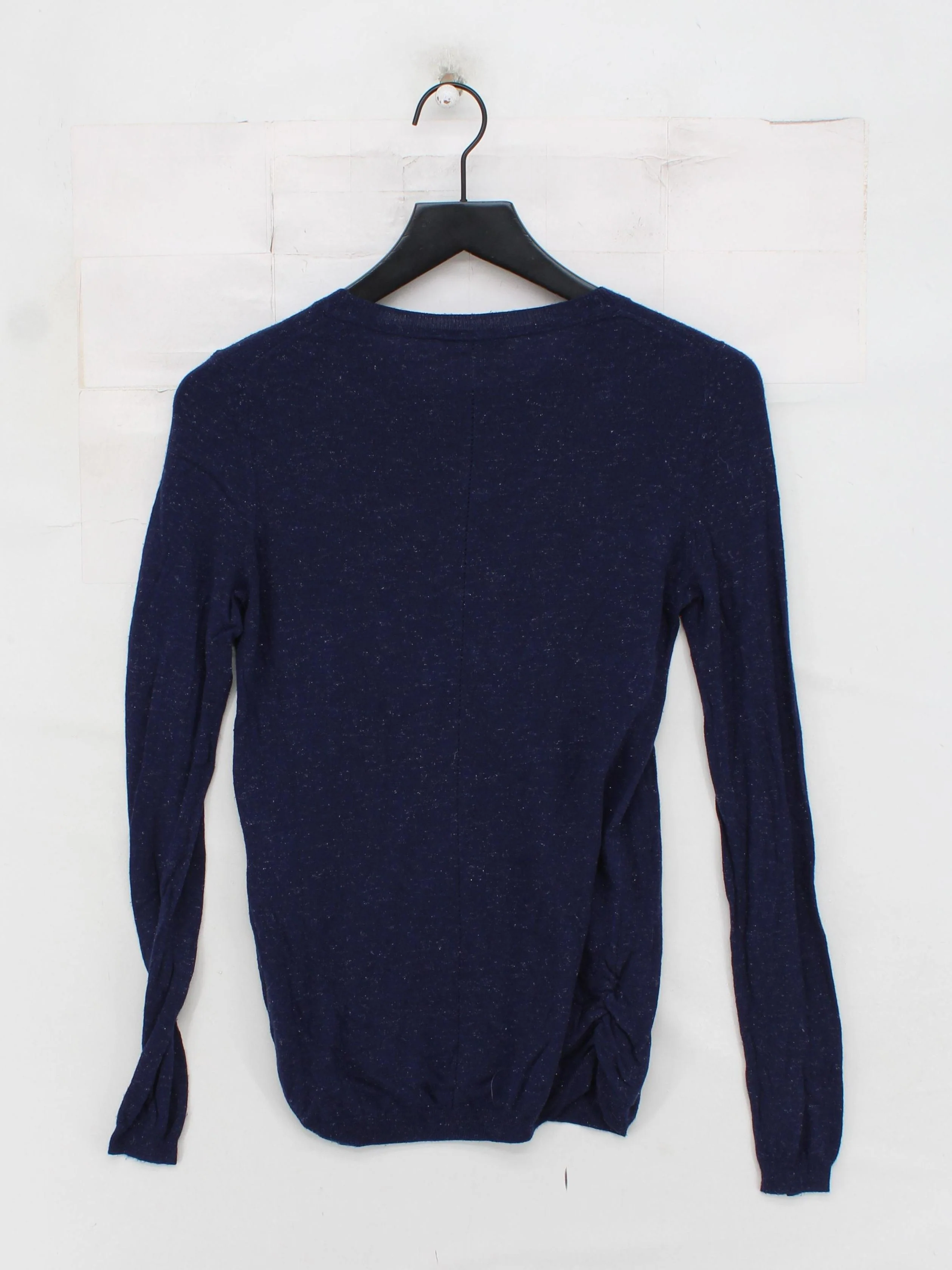 Whistles Women's Jumper UK 8 Blue Viscose with Polyamide, Other Pullover - Image 2