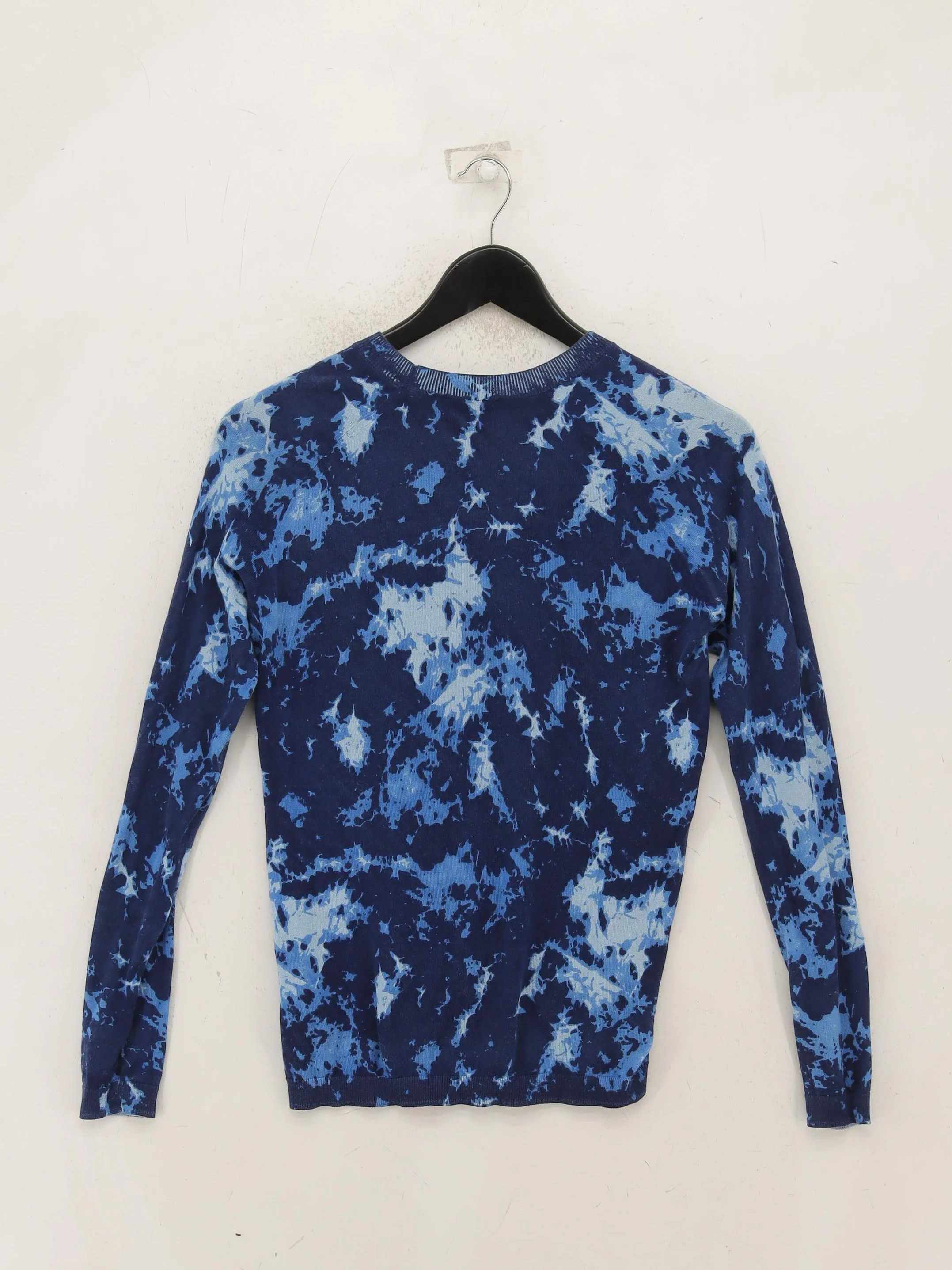 Whistles Women's Jumper XXS Blue 100% Cotton Crew Neck Pullover - Image 2