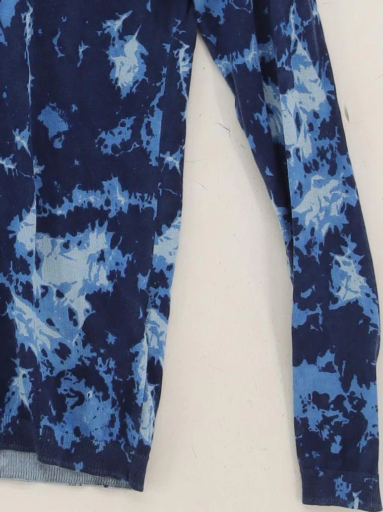 Whistles Women's Jumper XXS Blue 100% Cotton Crew Neck Pullover - Image 4