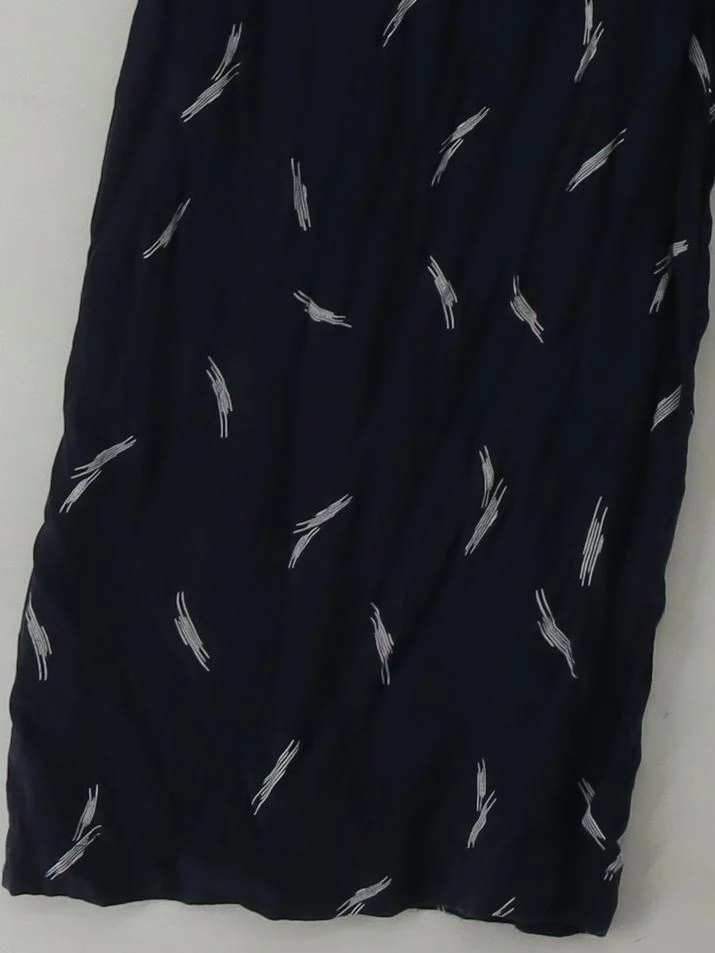 Whistles Women's Jumpsuit M Blue Viscose with Other Wide-Leg Jumpsuit - Image 4
