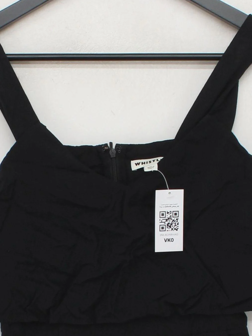 Whistles Women's Jumpsuit S Black 100% Other Wide-Leg Jumpsuit - Image 3