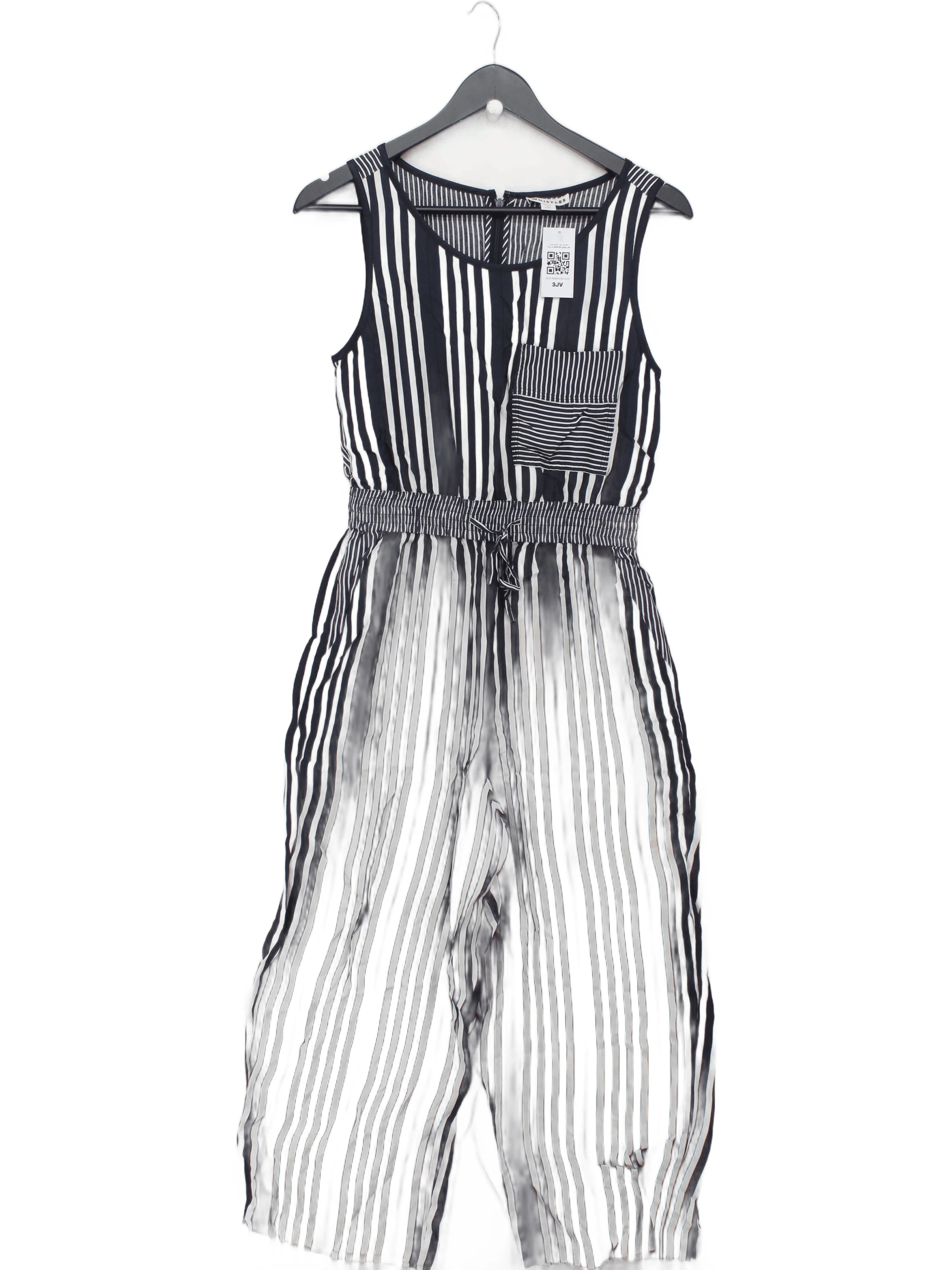 Whistles Women's Jumpsuit S Multi Striped 100% Other Wide-Leg Jumpsuit