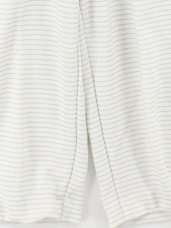 Whistles Women's Jumpsuit UK 14 White Striped 100% Other Wide-Leg Jumpsuit - Image 4