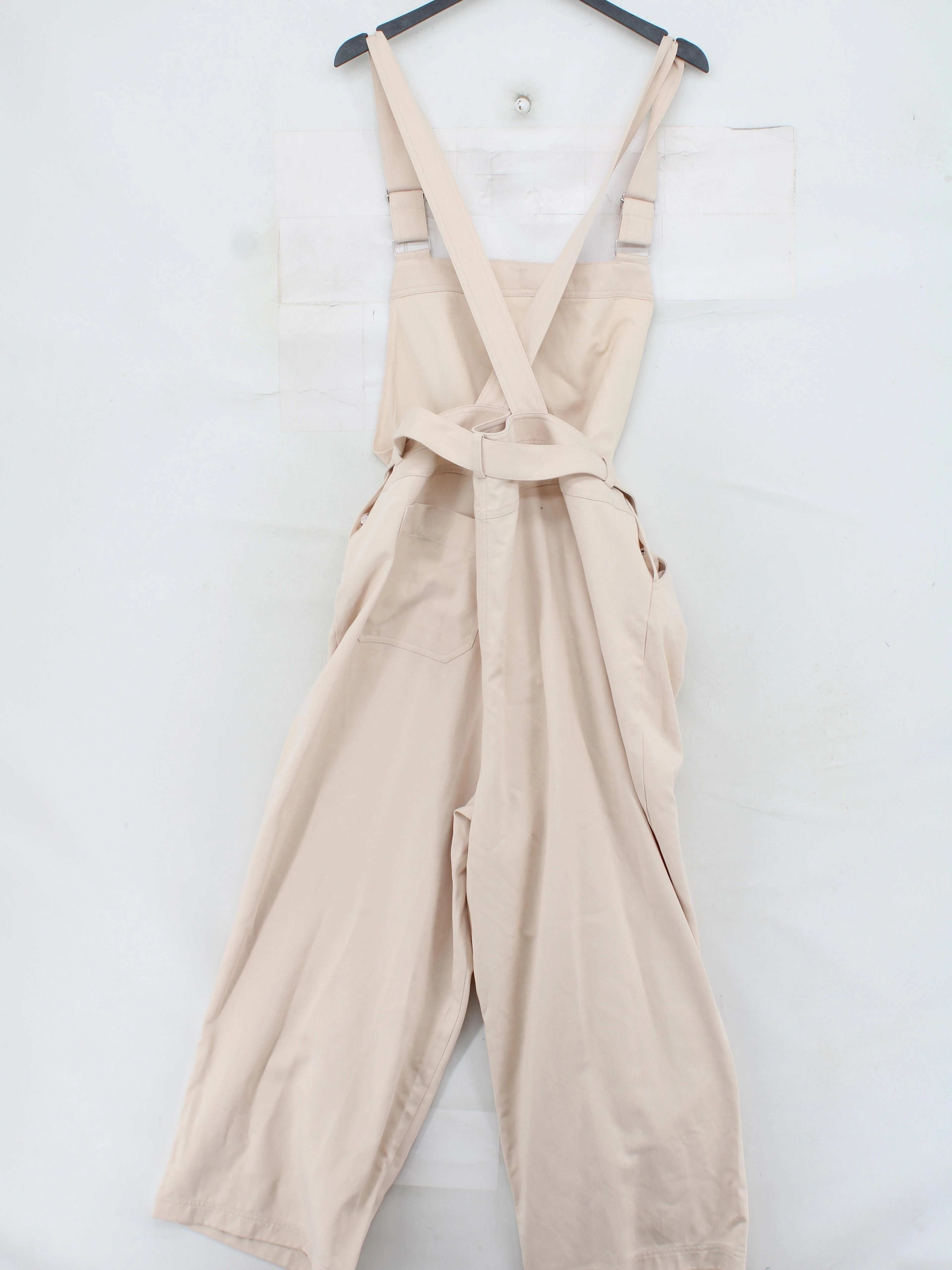 Whistles Women's Jumpsuit UK 20 Cream Lyocell Modal with Cotton Jumpsuit - Image 2