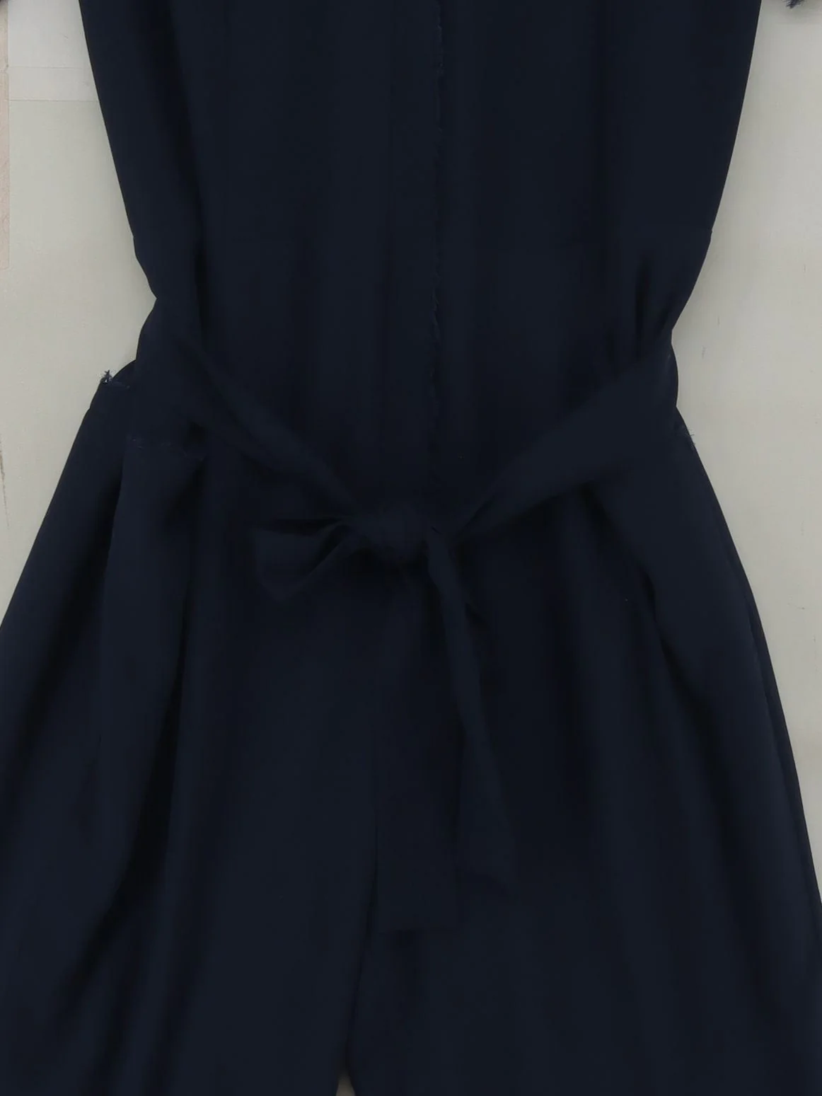 Whistles Women's Jumpsuit UK 8 Blue 100% Polyester Wide-Leg Jumpsuit - Image 3