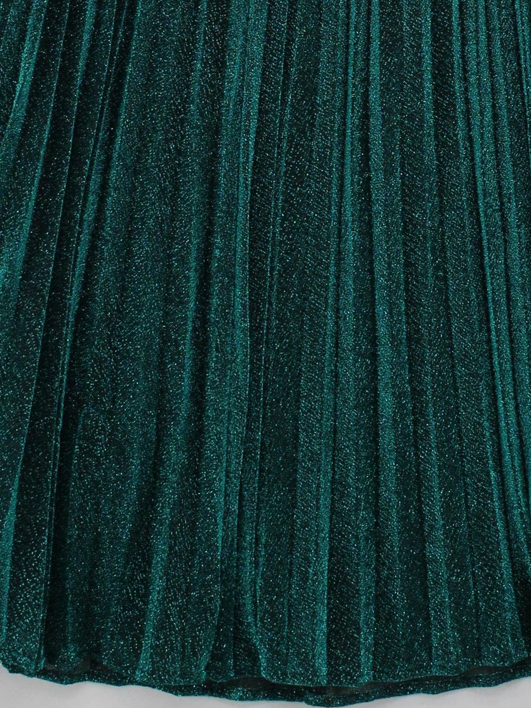 Whistles Women's Midi Skirt L Green 100% Other Midi Pleated - Image 4