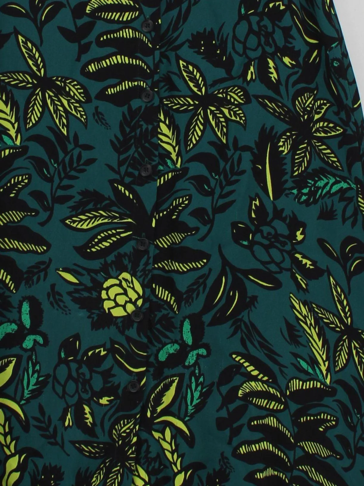Whistles Women's Midi Skirt M Green Floral 100% Other Midi A-Line - Image 3