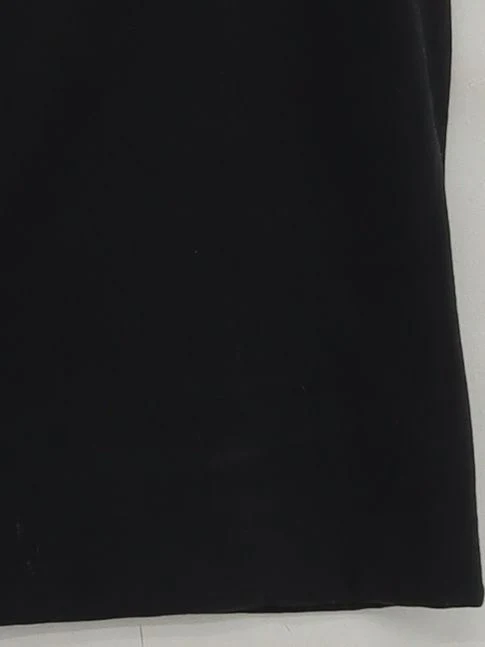 Whistles Women's Midi Skirt UK 10 Black Cotton with Elastane Straight & Pencil - Image 4
