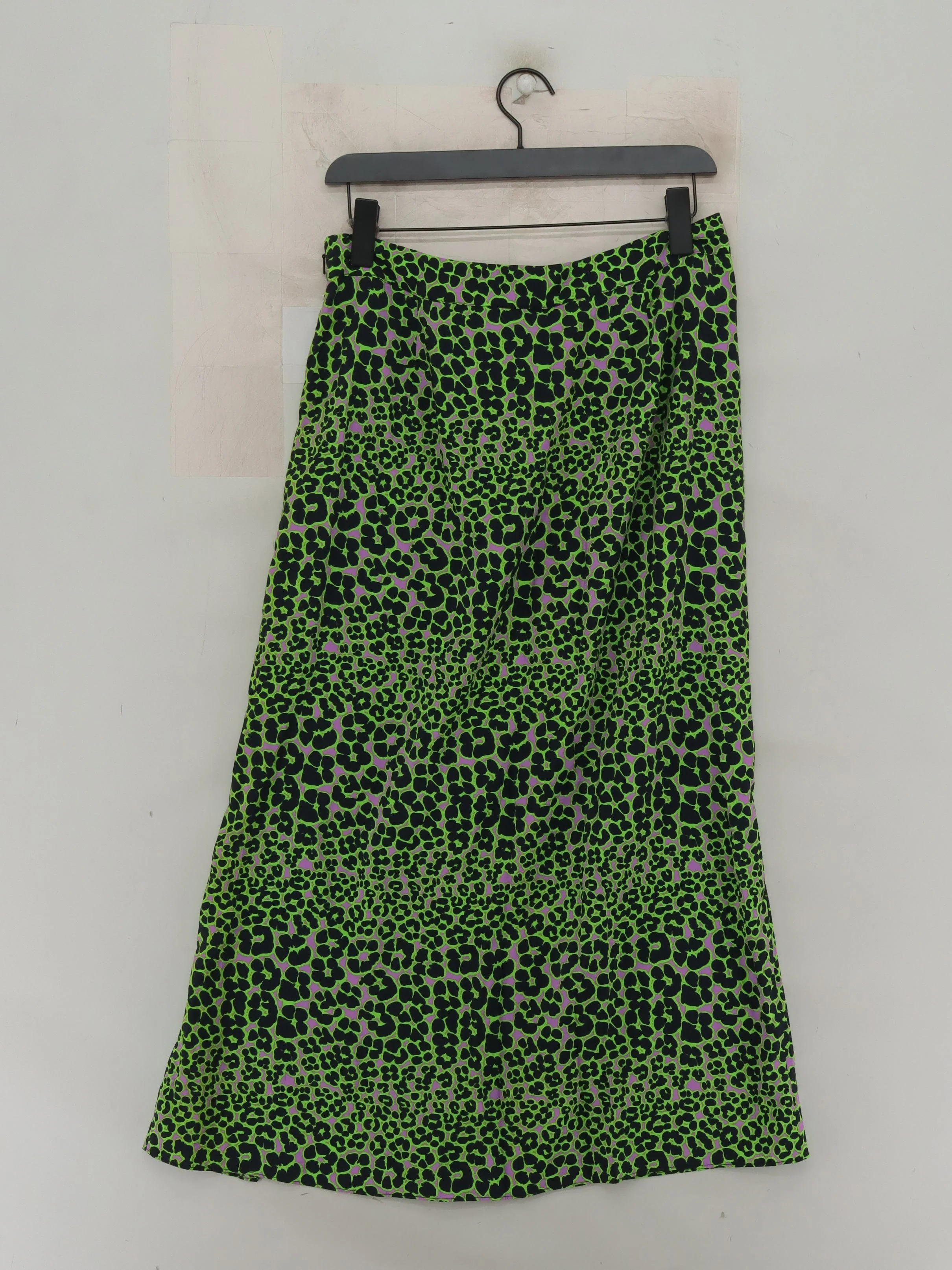 Whistles Women's Midi Skirt UK 12 Green Viscose New with tags - Image 2