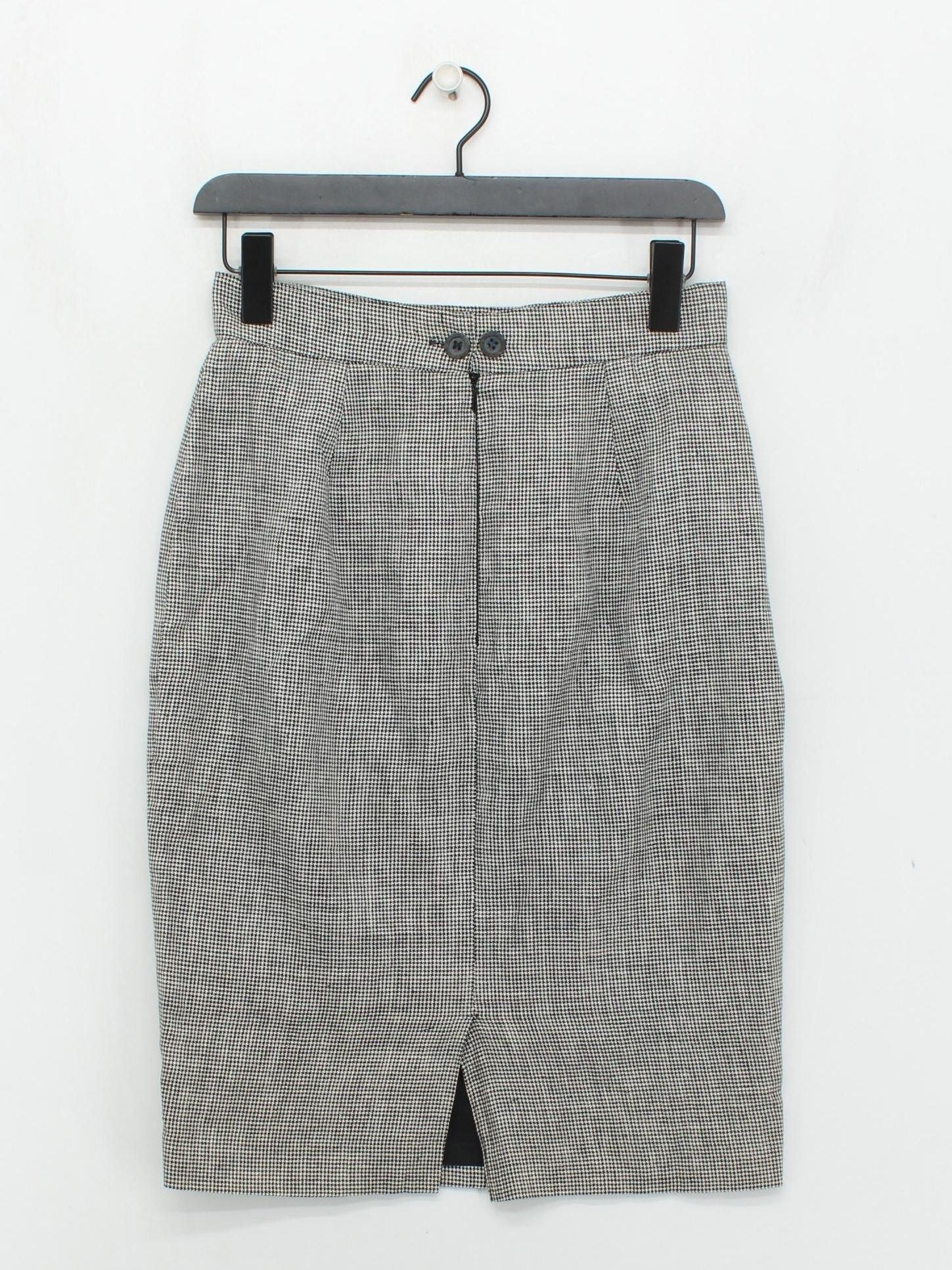 Whistles Women's Midi Skirt UK 12 Multi Linen with Acetate Straight & Pencil - Image 2