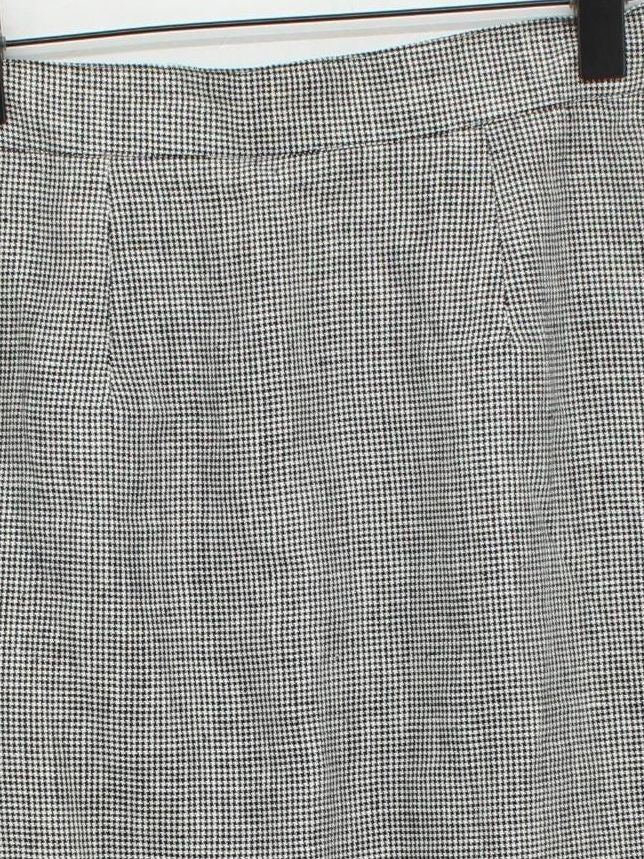Whistles Women's Midi Skirt UK 12 Multi Linen with Acetate Straight & Pencil - Image 3