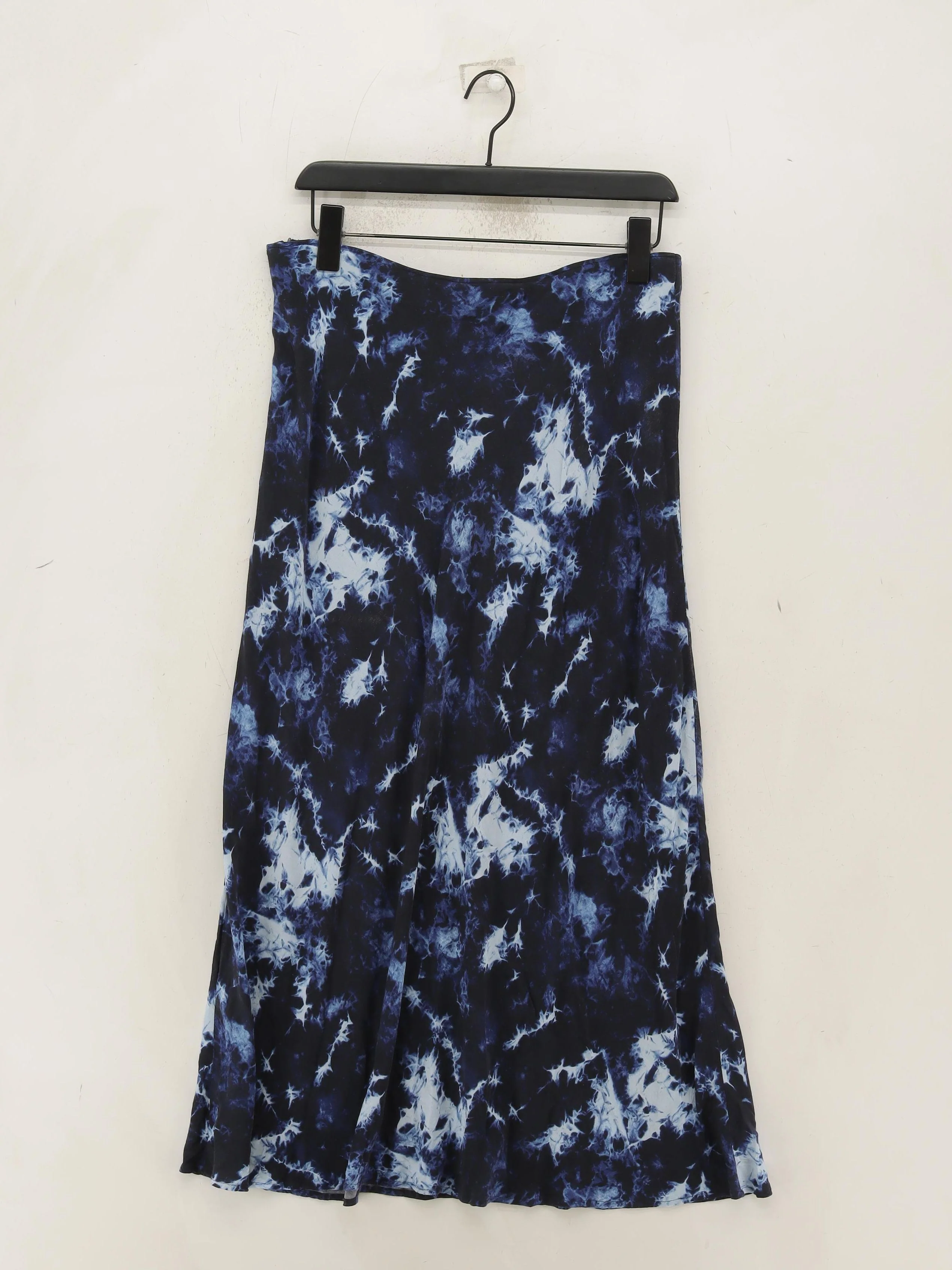 Whistles Women's Midi Skirt UK 14 Blue Viscose with Other Midi A-Line - Image 2