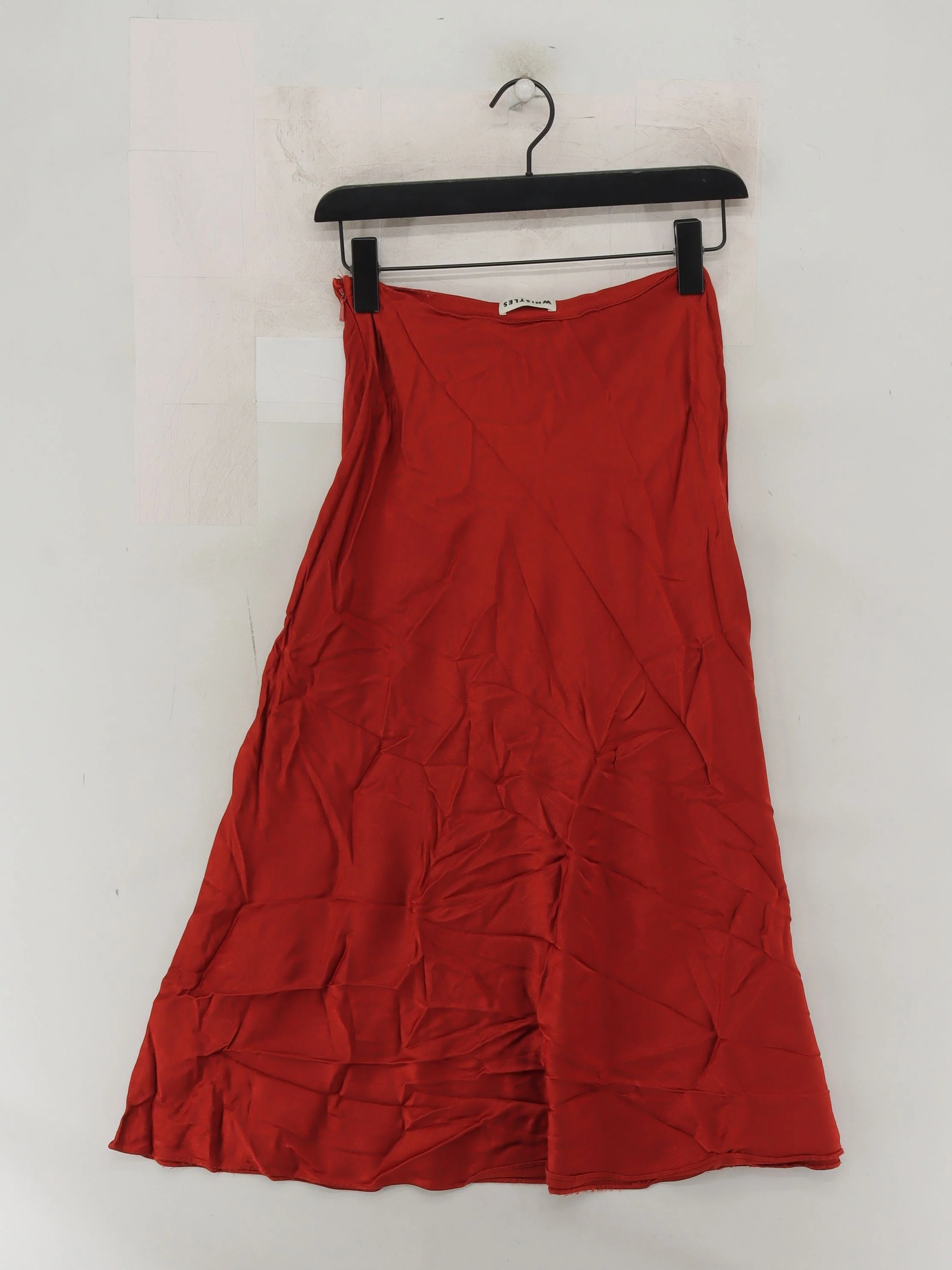 Whistles Women's Midi Skirt XS Brown 100% Viscose Midi A-Line - Image 2