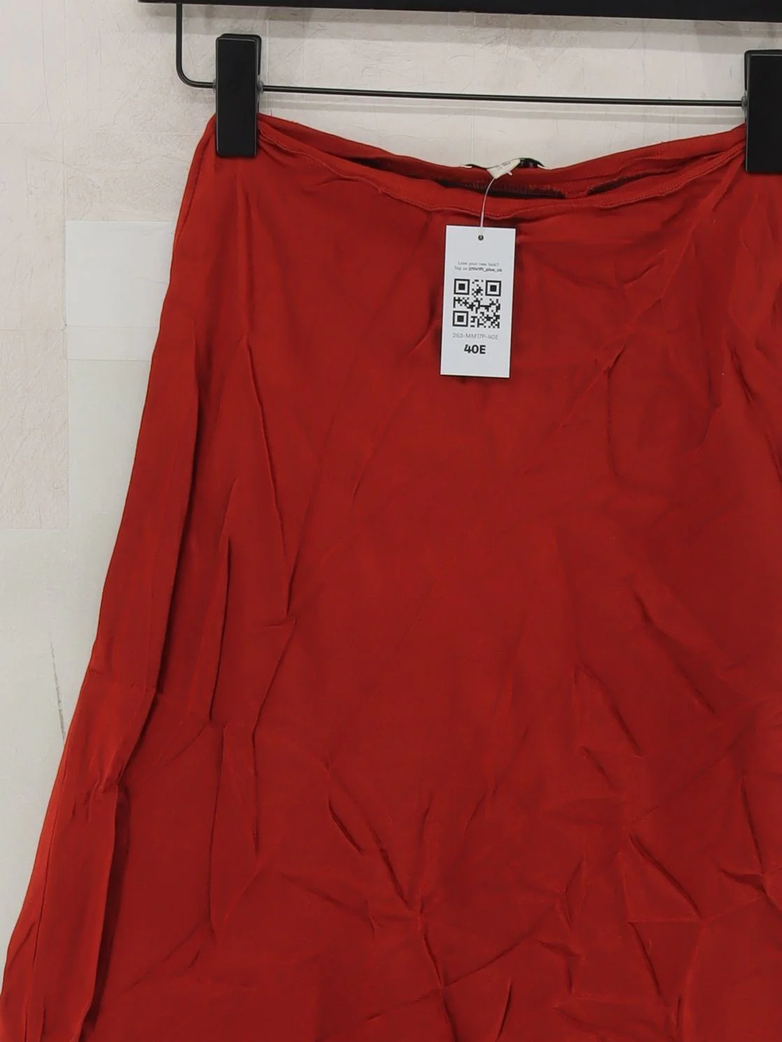 Whistles Women's Midi Skirt XS Brown 100% Viscose Midi A-Line - Image 3