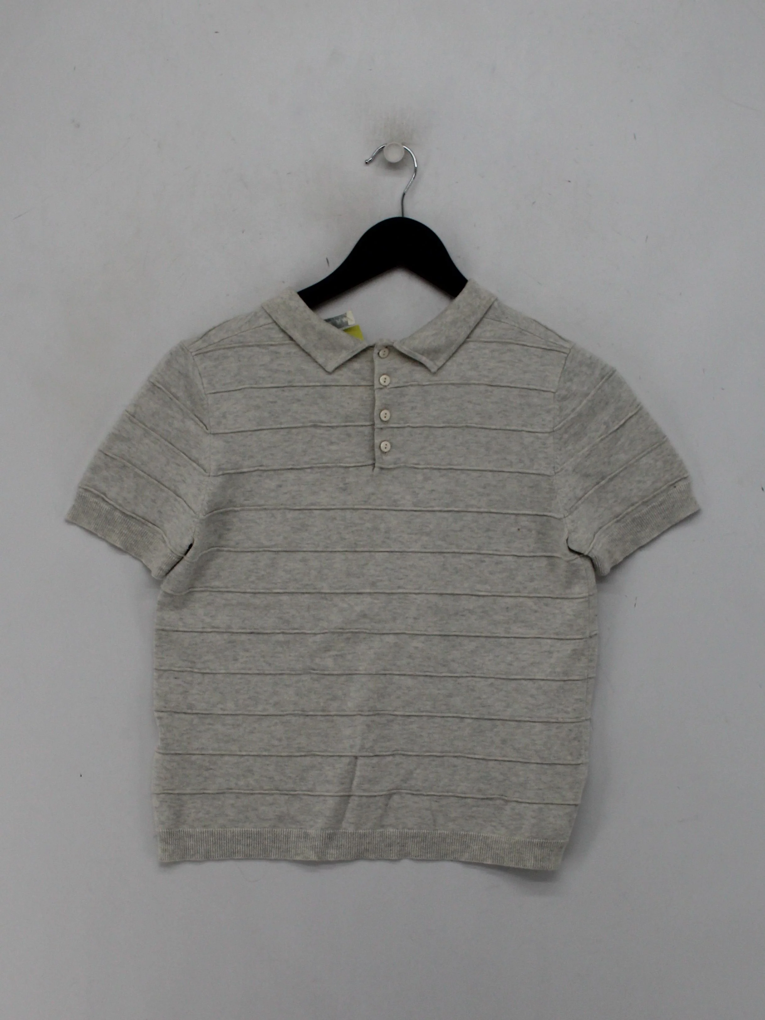 Whistles Women's Polo S Grey Cotton with Nylon, Elastane Basic - Image 2