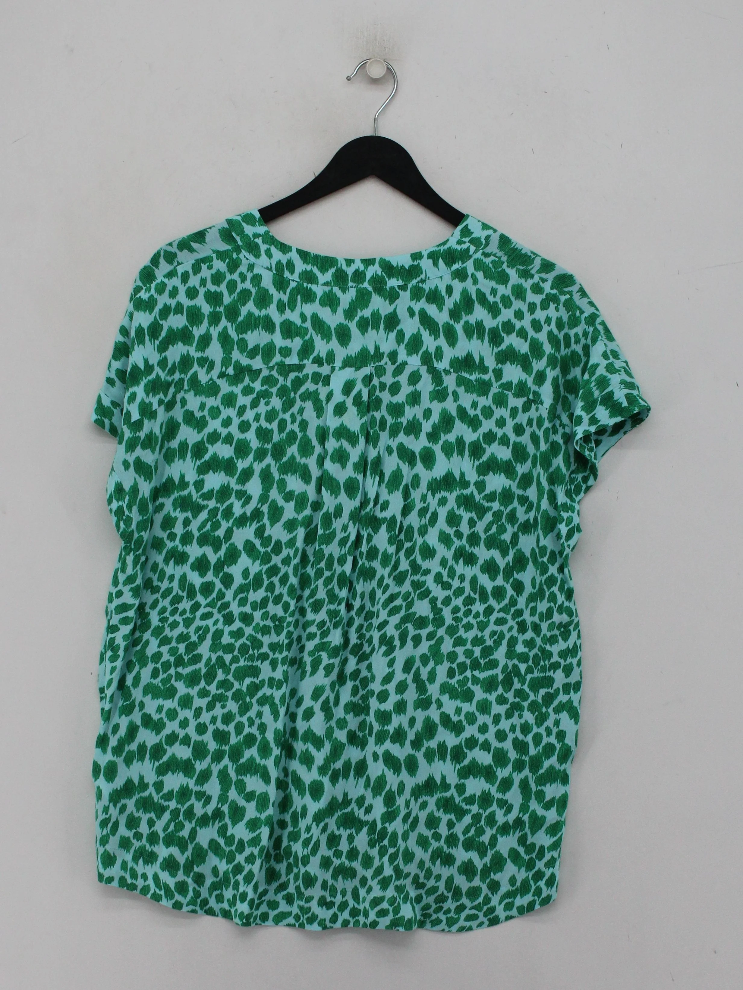 Whistles Women's Shirt UK 10 Green 100% Viscose Basic - Image 2