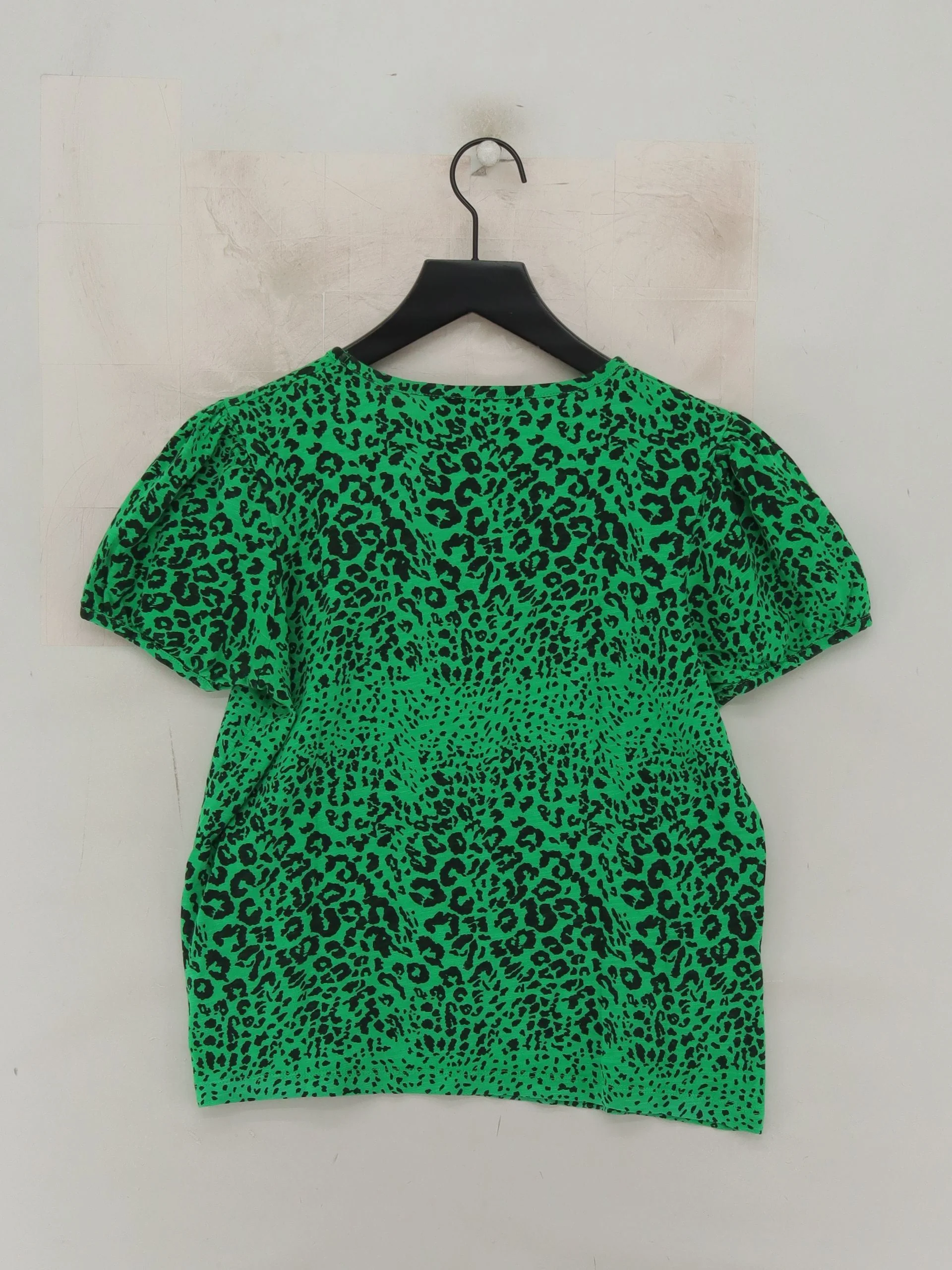 Whistles Women's T-Shirt S Green 100% Cotton Basic - Image 2