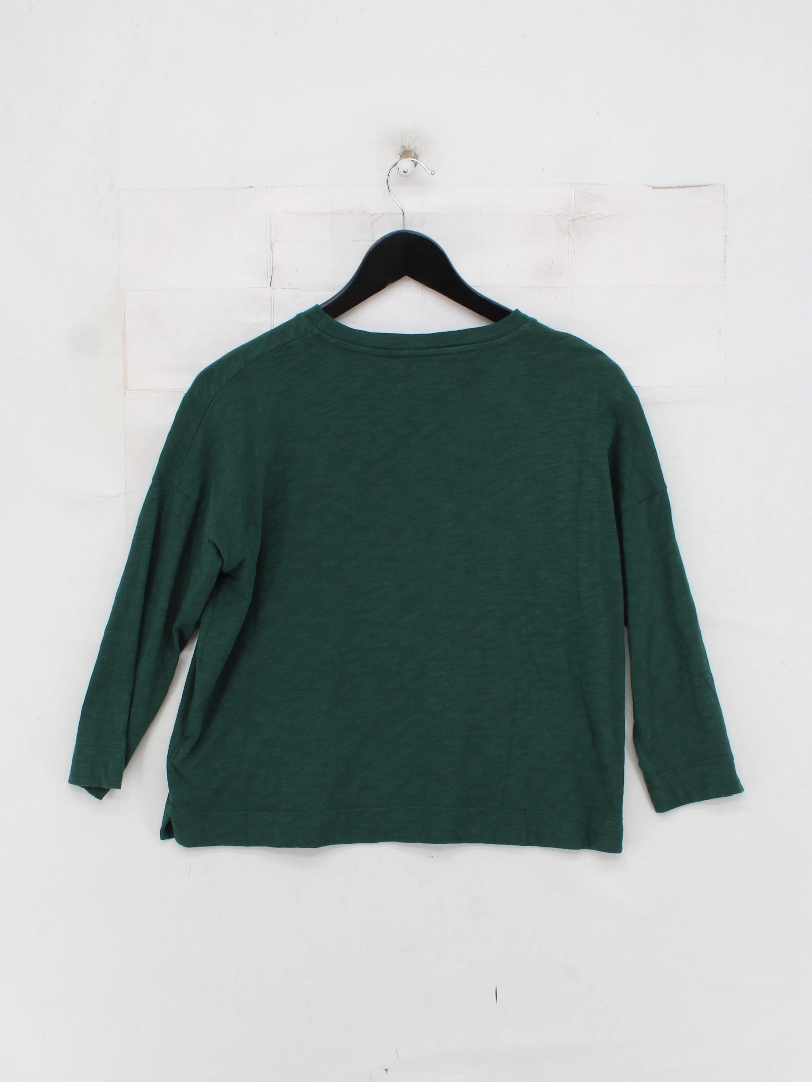 Whistles Women's T-Shirt XS Green 100% Cotton Short Sleeve Round Neck Basic - Image 2