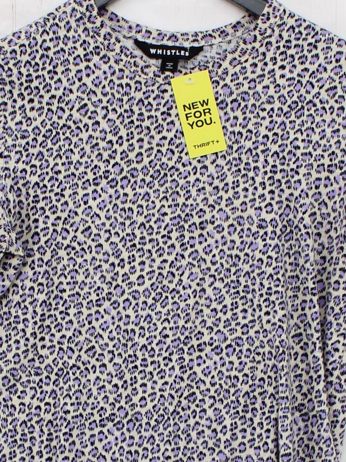 Whistles Women's T-Shirt XS Multi 100% Cotton Basic - Image 3