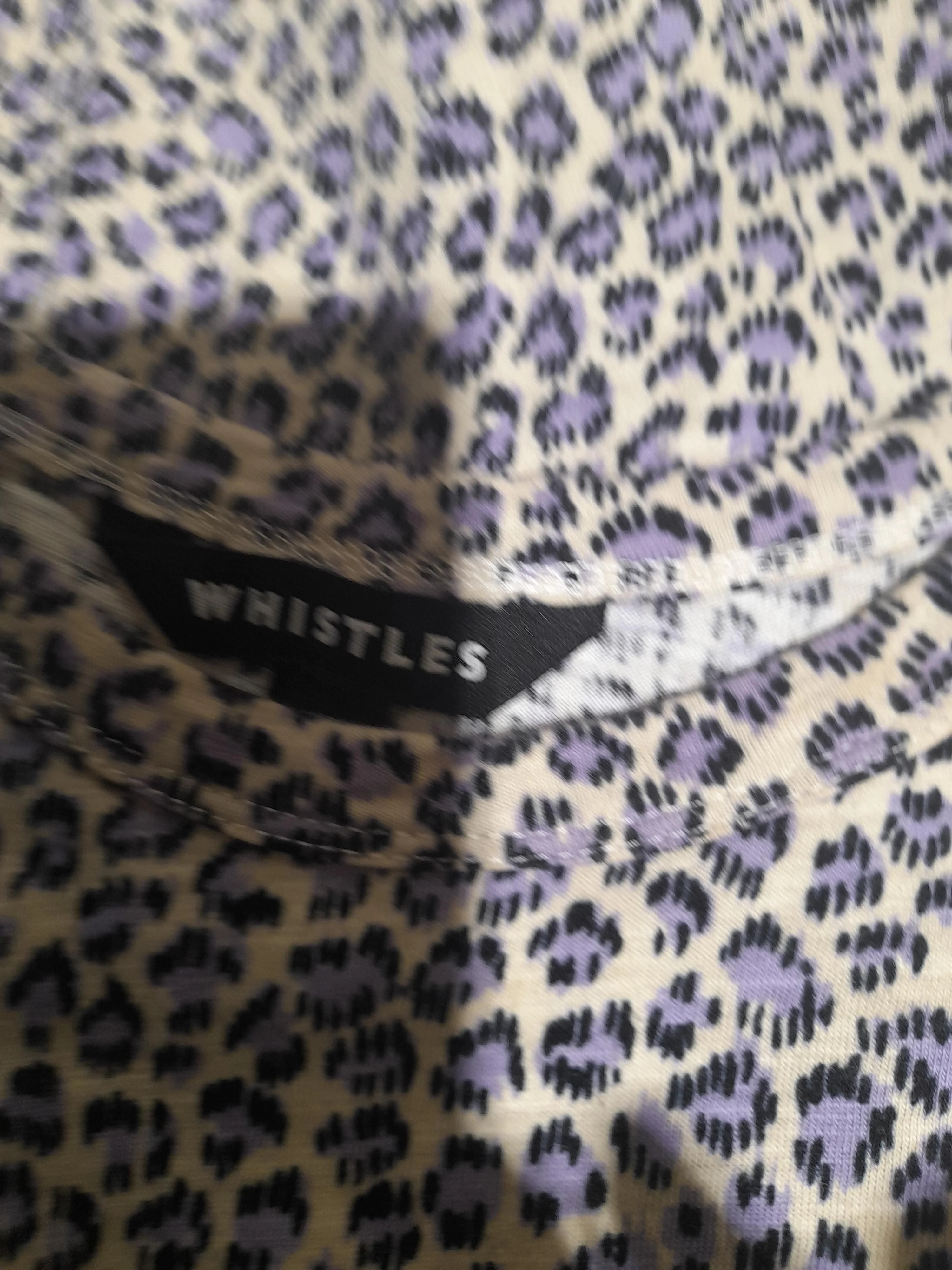 Whistles Women's T-Shirt XS Multi 100% Cotton Basic - Image 5