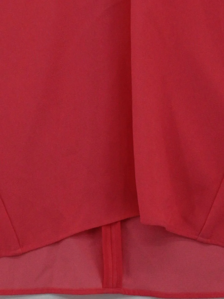 Whistles Women's Top L Pink 100% Polyester Short Sleeve Round Neck Basic - Image 4