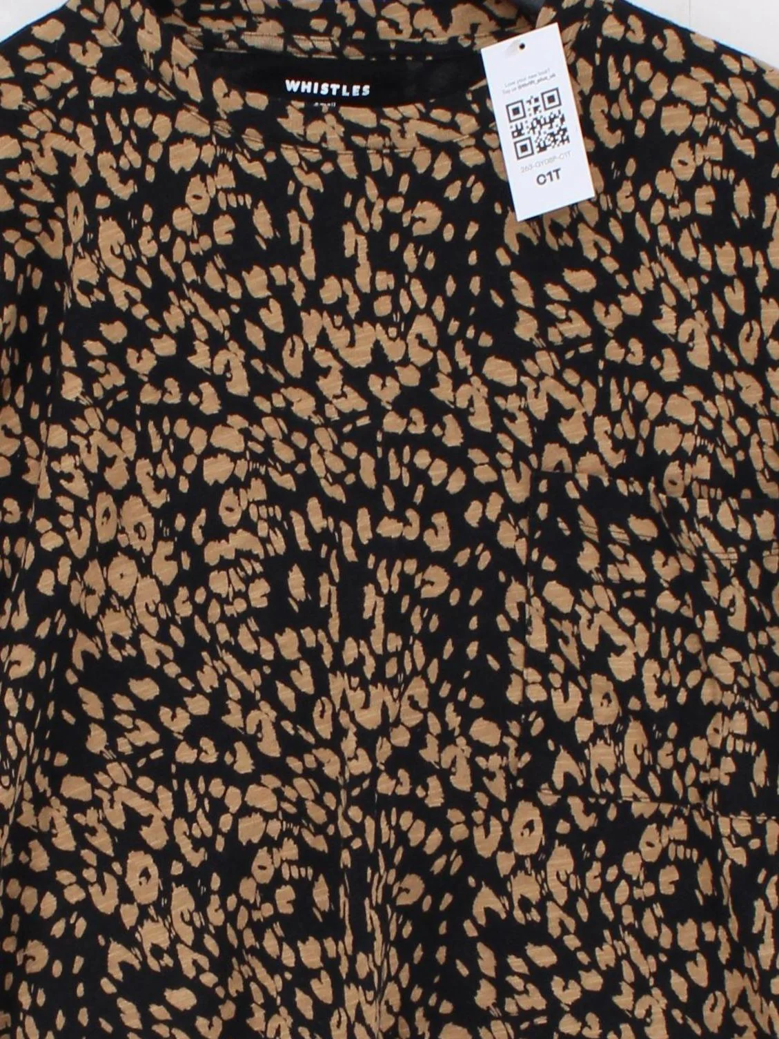 Whistles Women's Top S Multi 100% Cotton Basic - Image 3