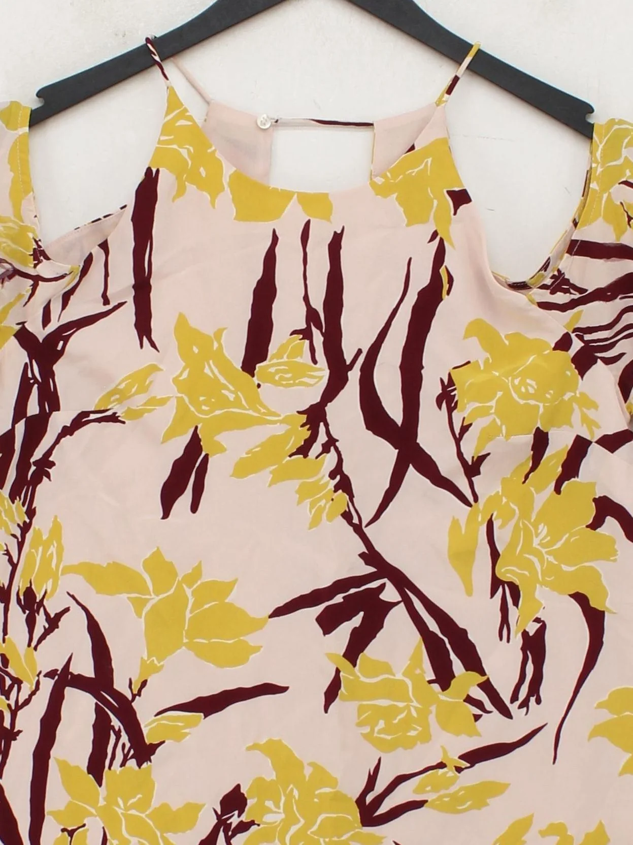 Whistles Women's Top S Multi Silk with Polyester Basic - Image 3