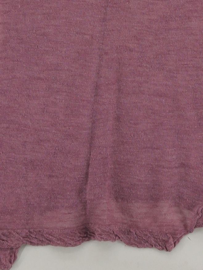 Whistles Women's Top S Purple 100% Other Long Sleeve Round Neck Basic - Image 4