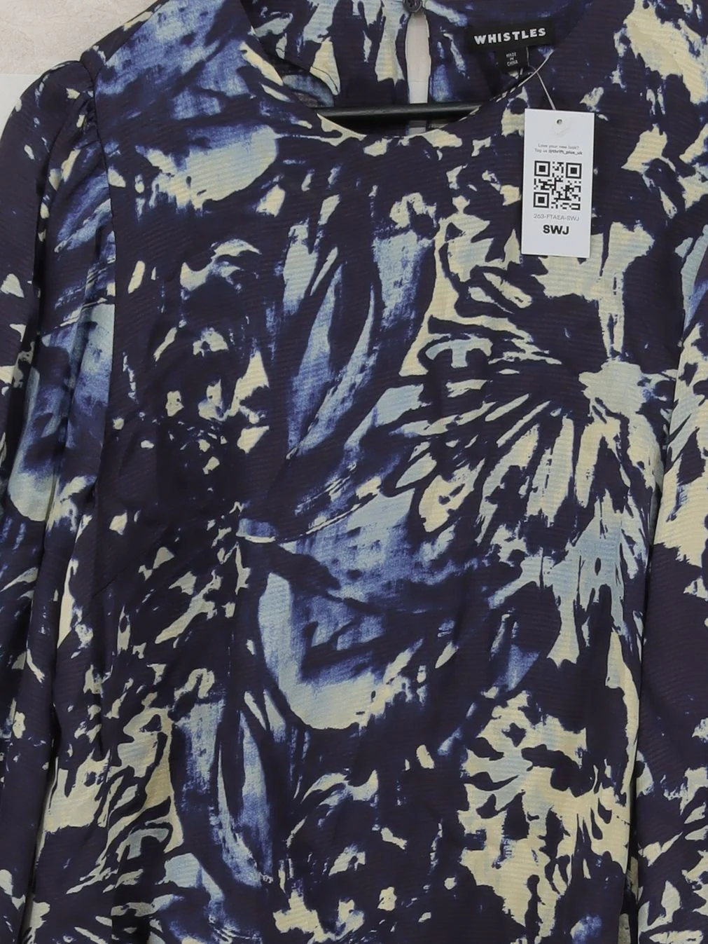 Whistles Women's Top UK 12 Multi 100% Viscose Basic - Image 3