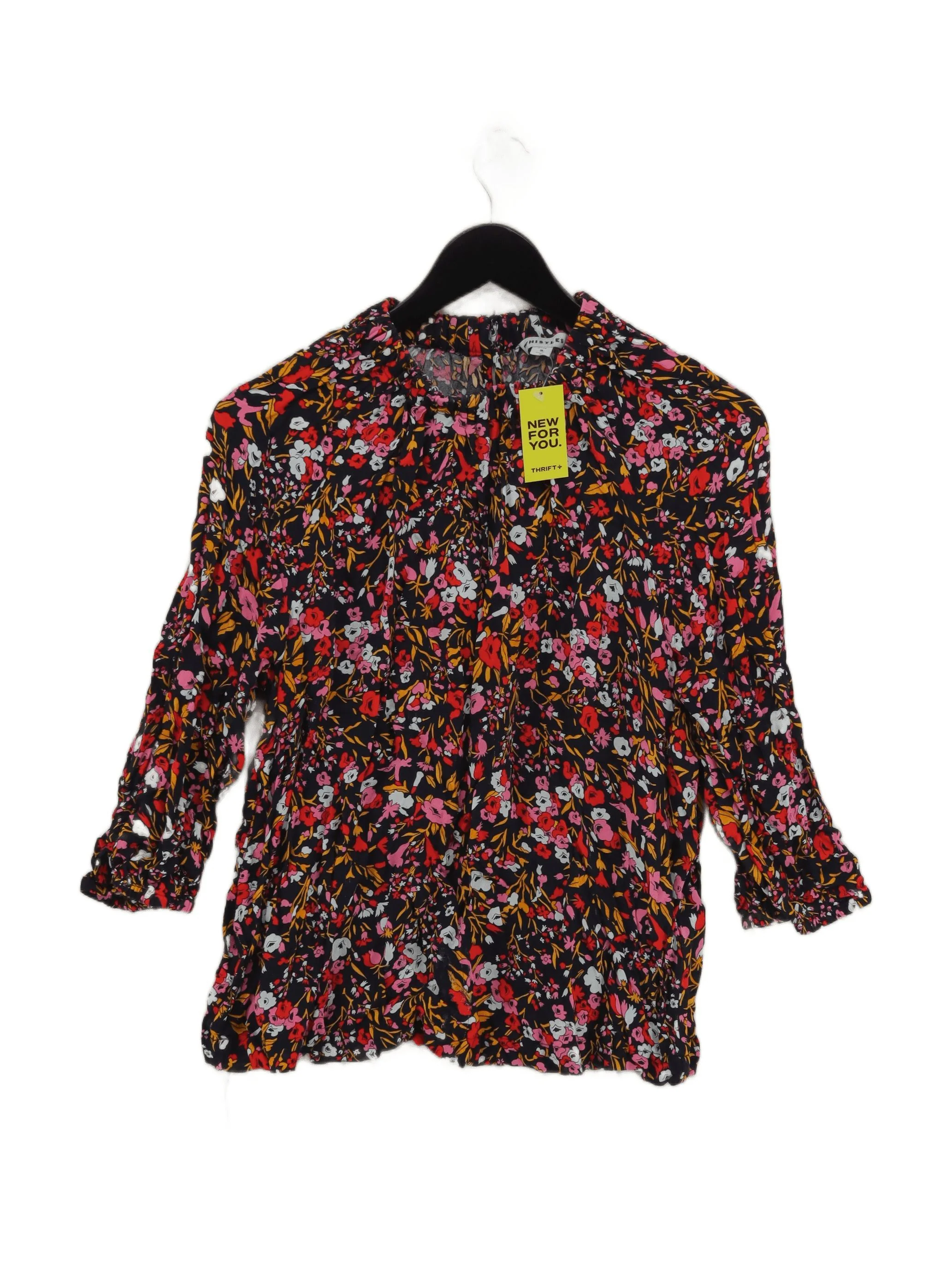 Whistles Women's Top UK 14 Multi 100% Viscose Basic