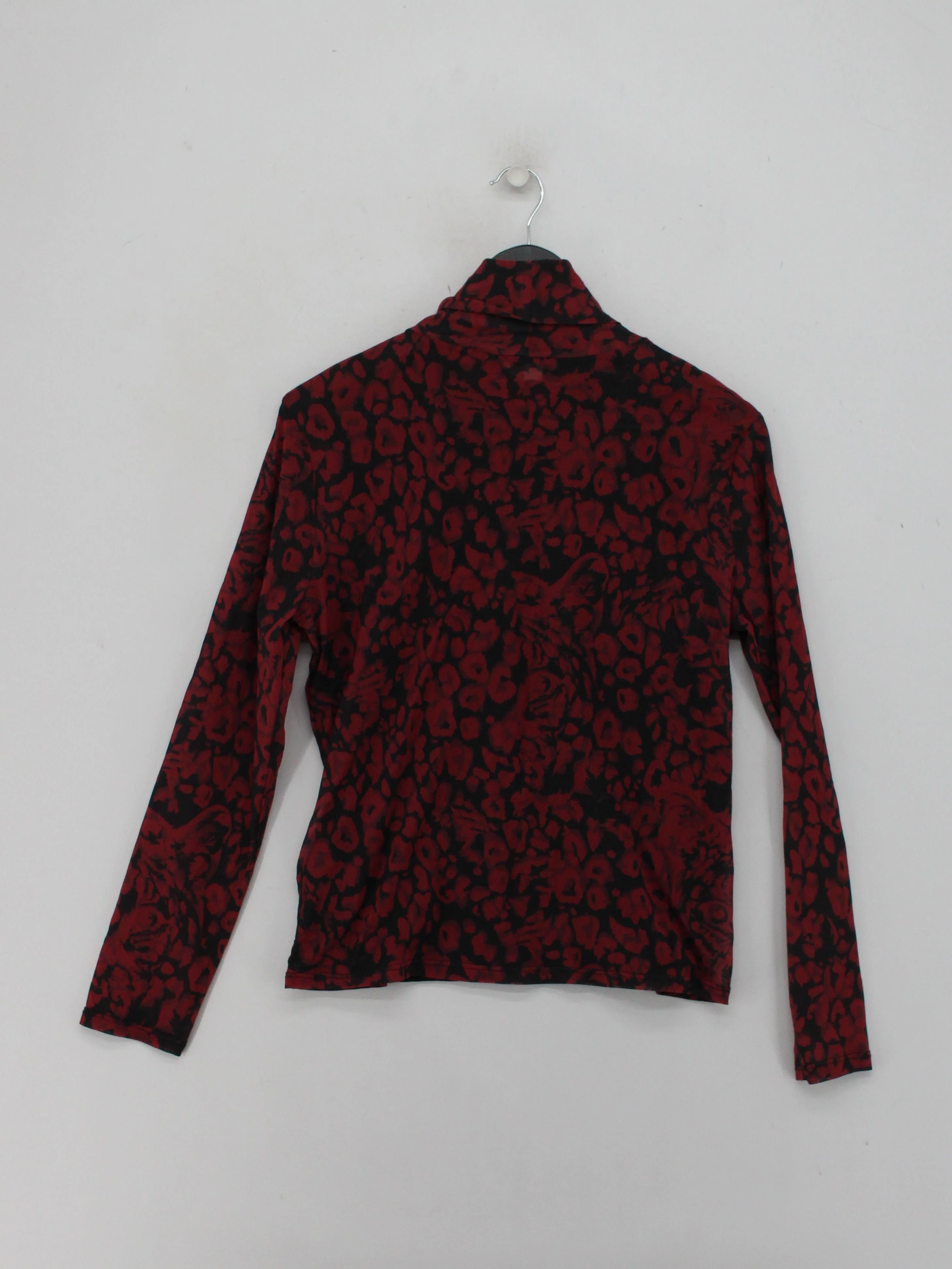 Whistles Women's Top UK 16 Red 100% Polyamide Basic - Image 2