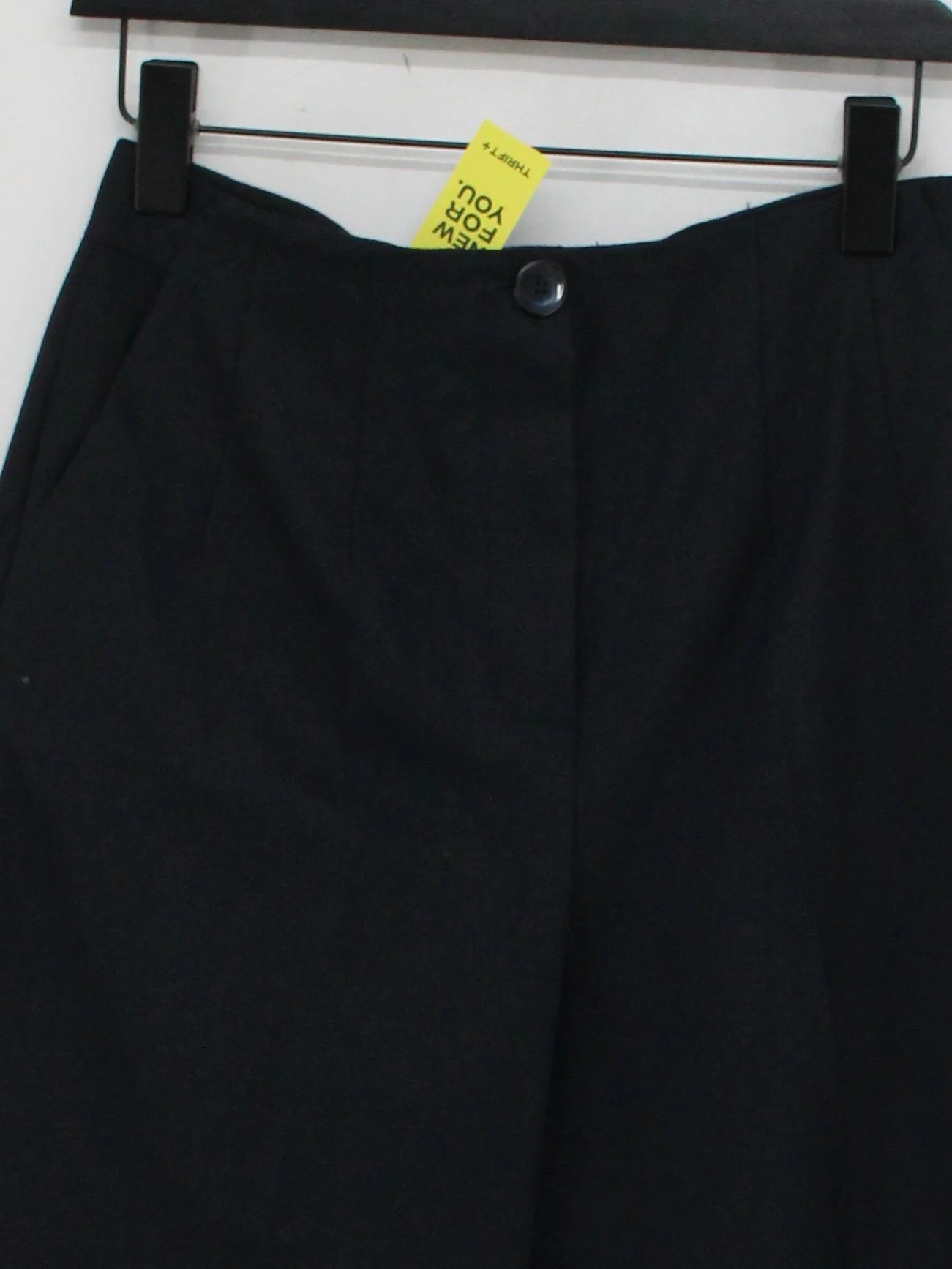 Whistles Women's Trousers UK 10 Black Polyester with Viscose, Elastane Chino - Image 3
