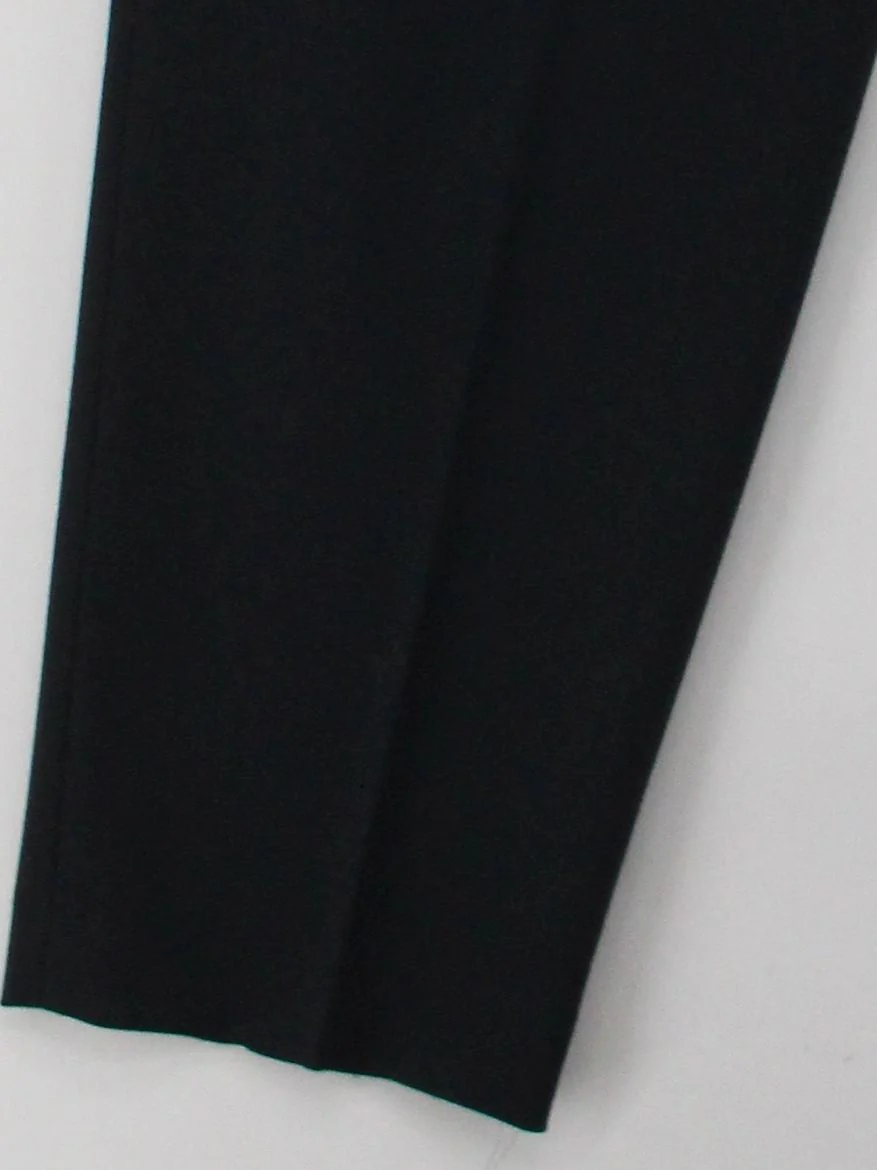 Whistles Women's Trousers UK 10 Black Polyester with Viscose, Elastane Chino - Image 4