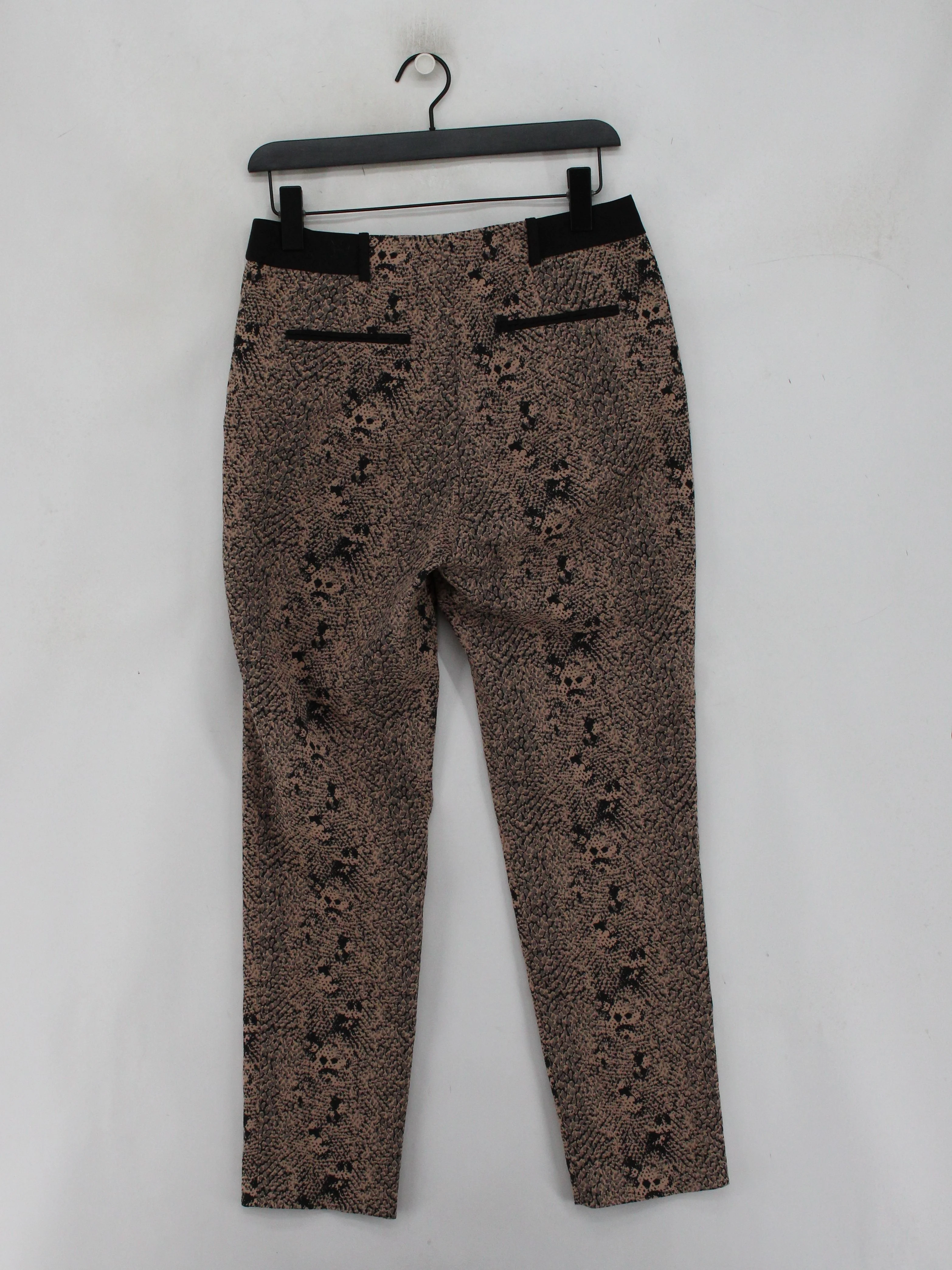 Whistles Women's Trousers UK 10 Brown Polyester - Image 2