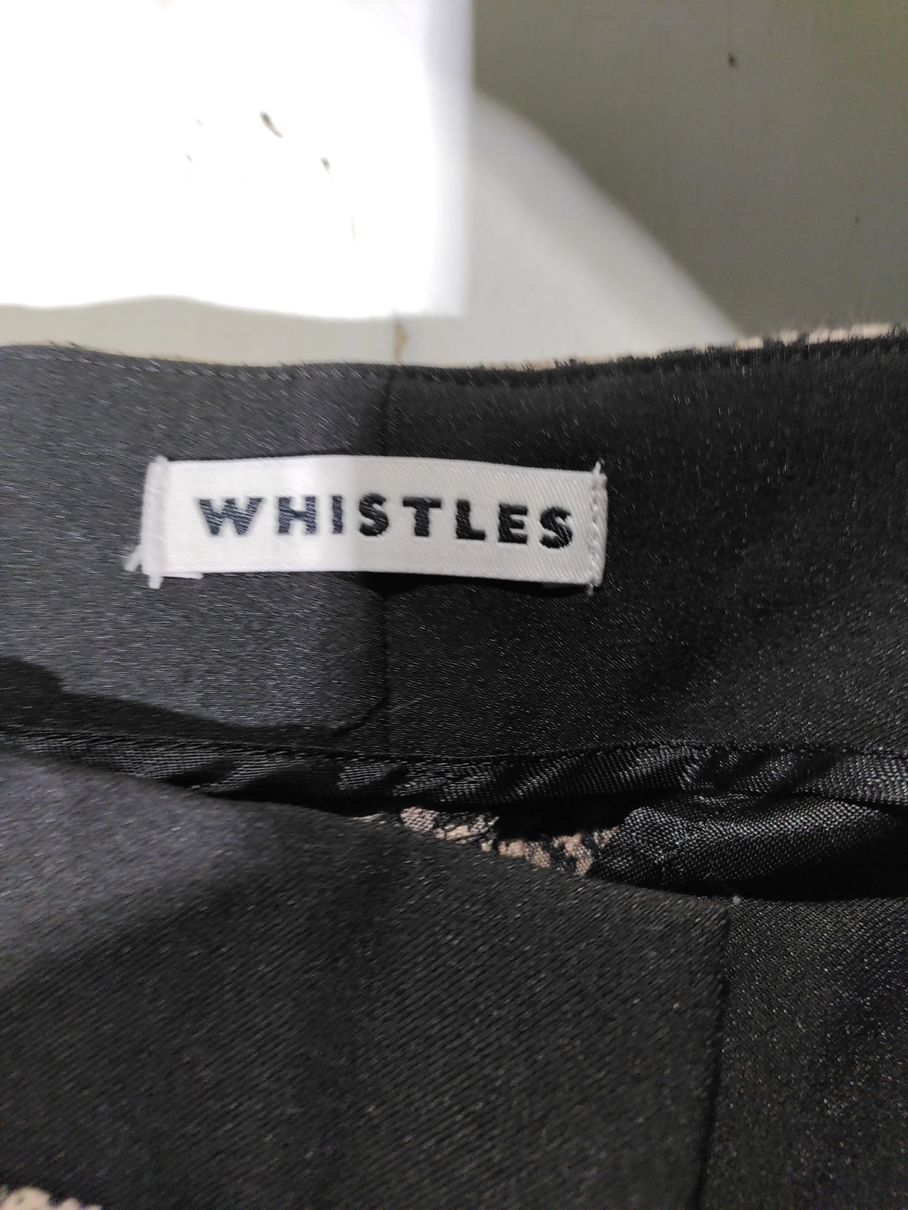 Whistles Women's Trousers UK 10 Brown Polyester - Image 5