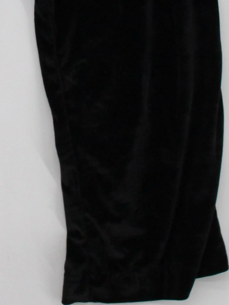 Whistles Women's Trousers UK 12 Black Polyester with Elastane Wide-Leg Cropped - Image 4