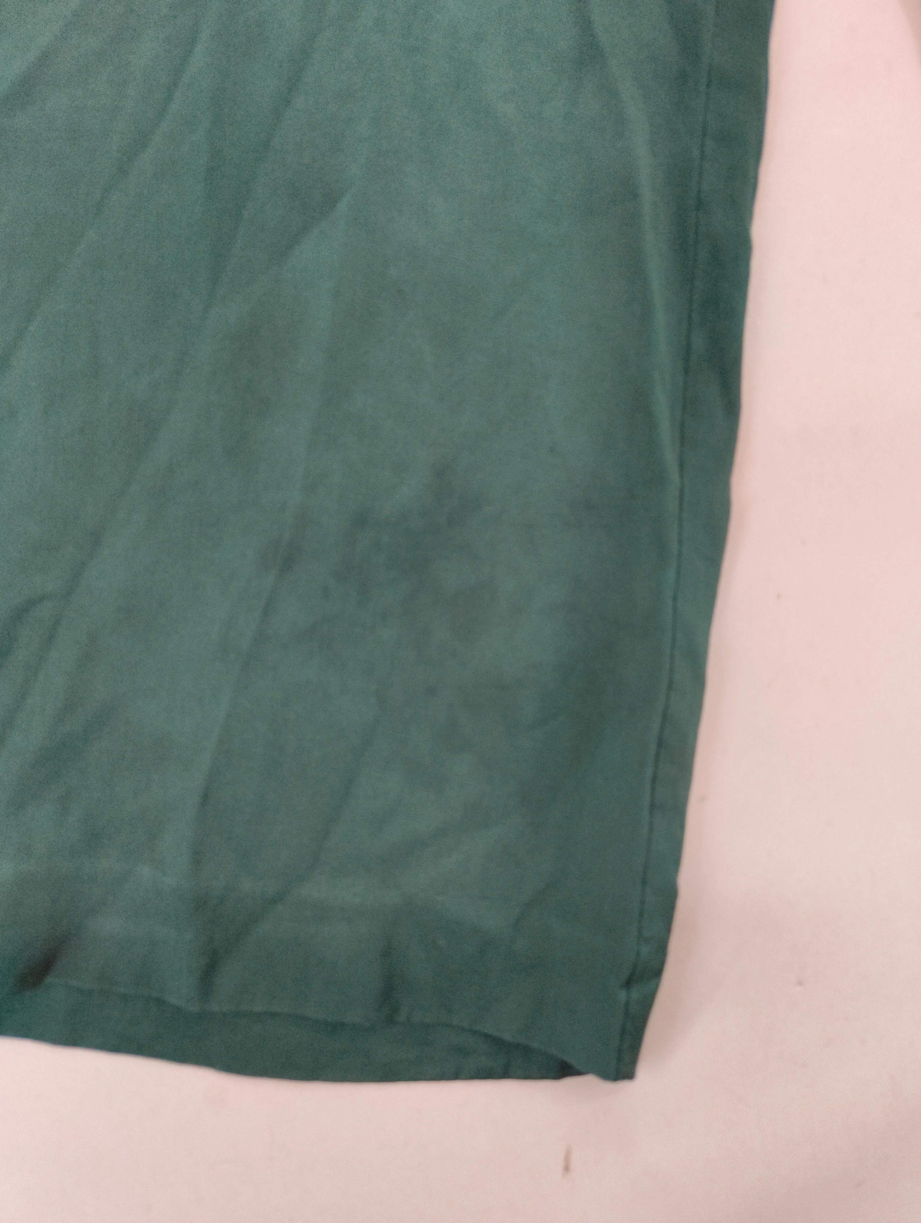 Whistles Women's Trousers UK 16 Green 100% Viscose Wide-Leg Cropped - Image 5