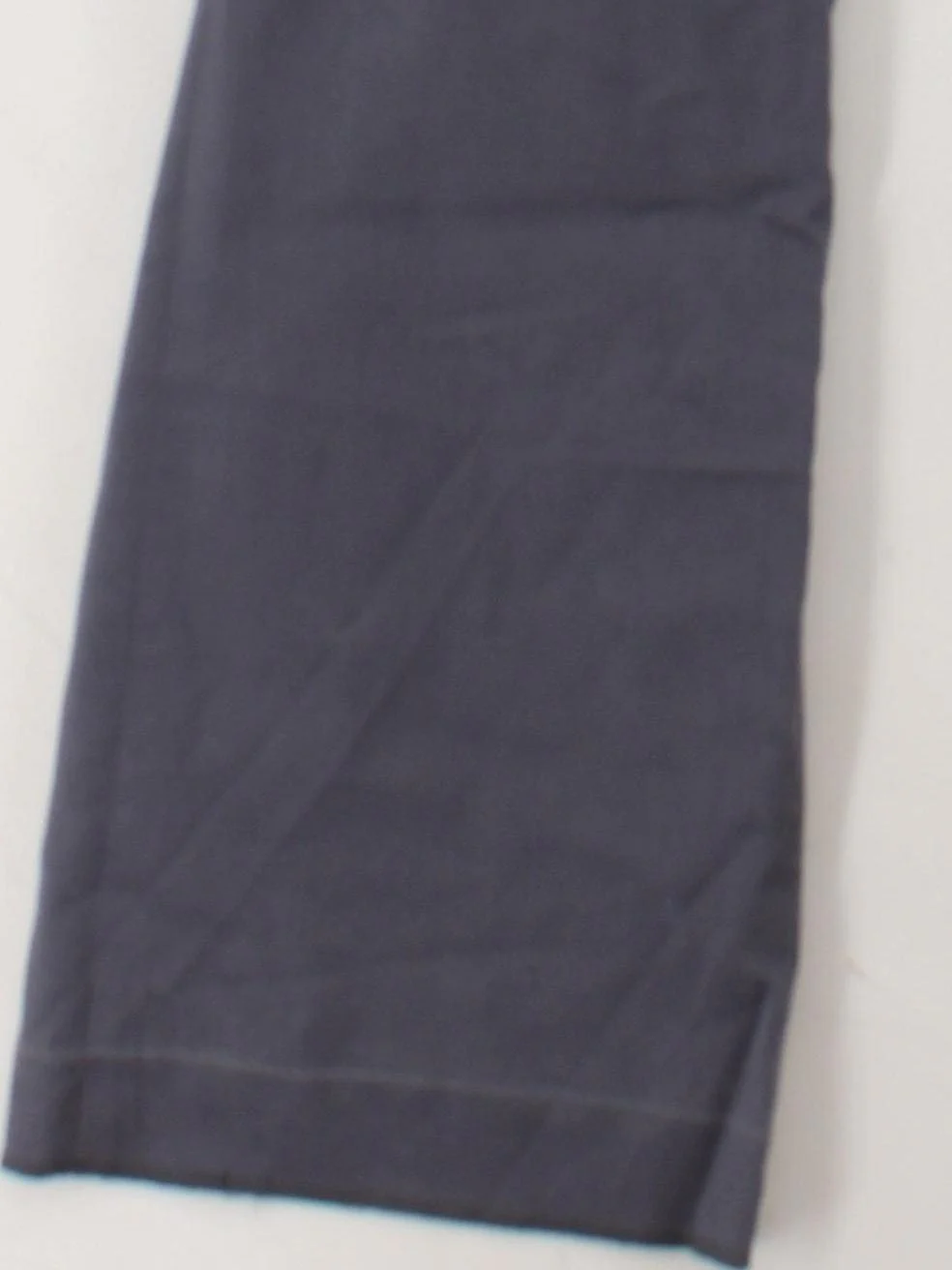 Whistles Women's Trousers UK 8 Grey Cotton with Polyamide, Elastane Flared Chino - Image 4