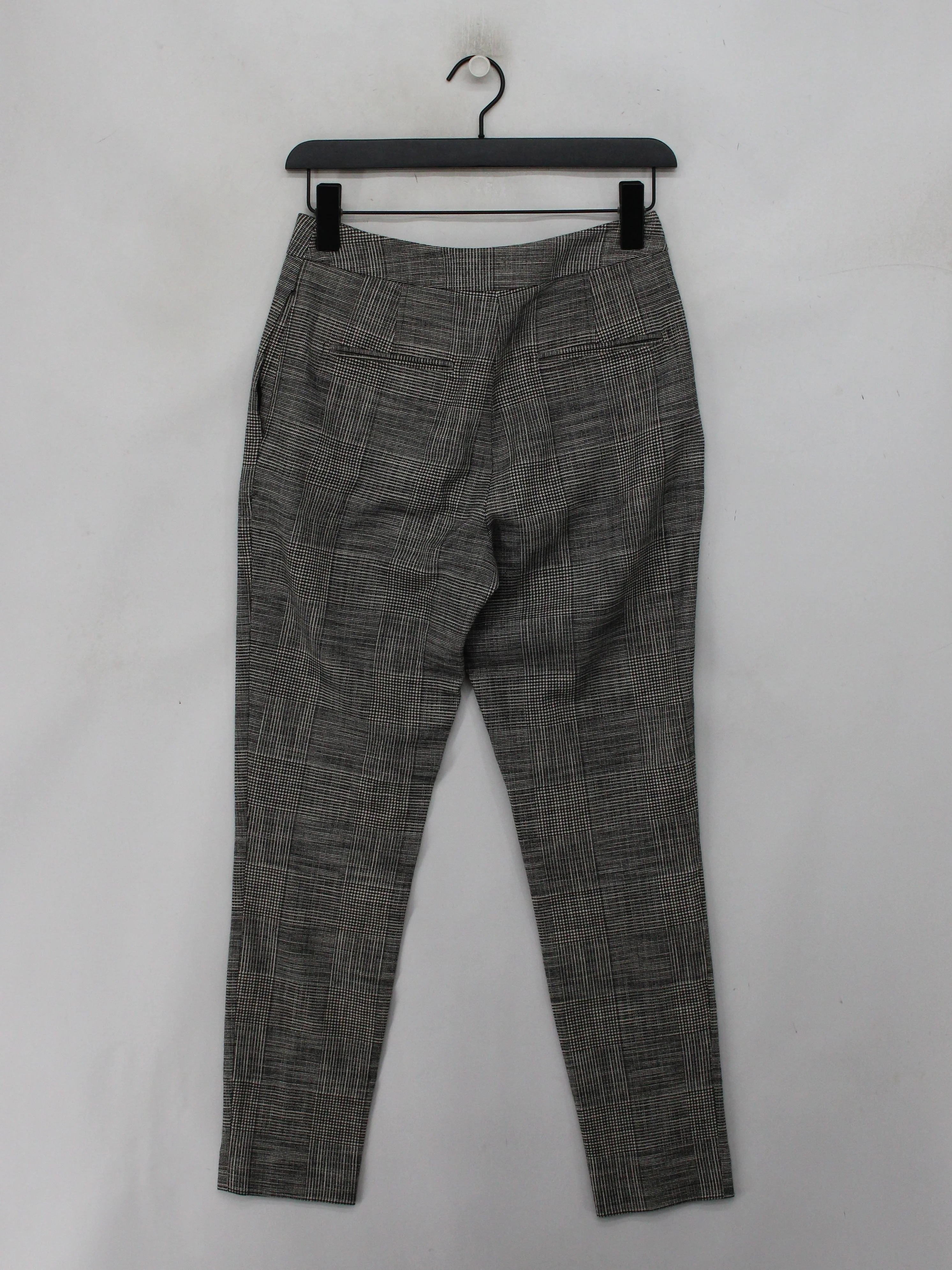Whistles Women's Trousers UK 8 Grey Polyester with Viscose, Elastane Capri - Image 2