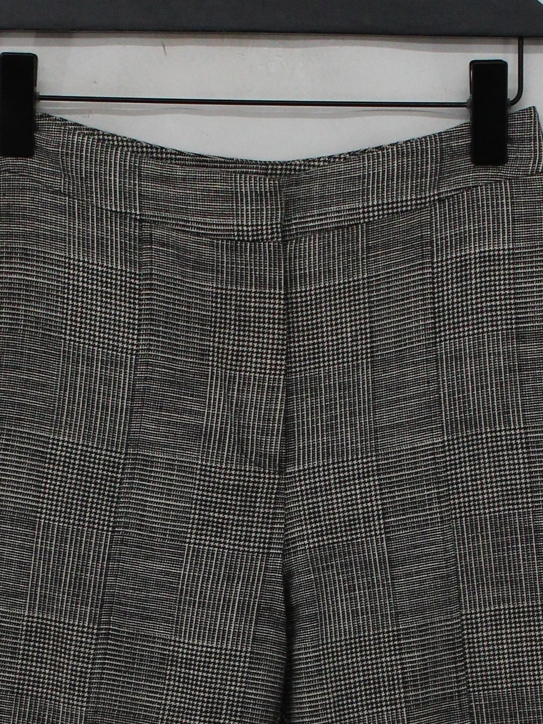 Whistles Women's Trousers UK 8 Grey Polyester with Viscose, Elastane Capri - Image 3