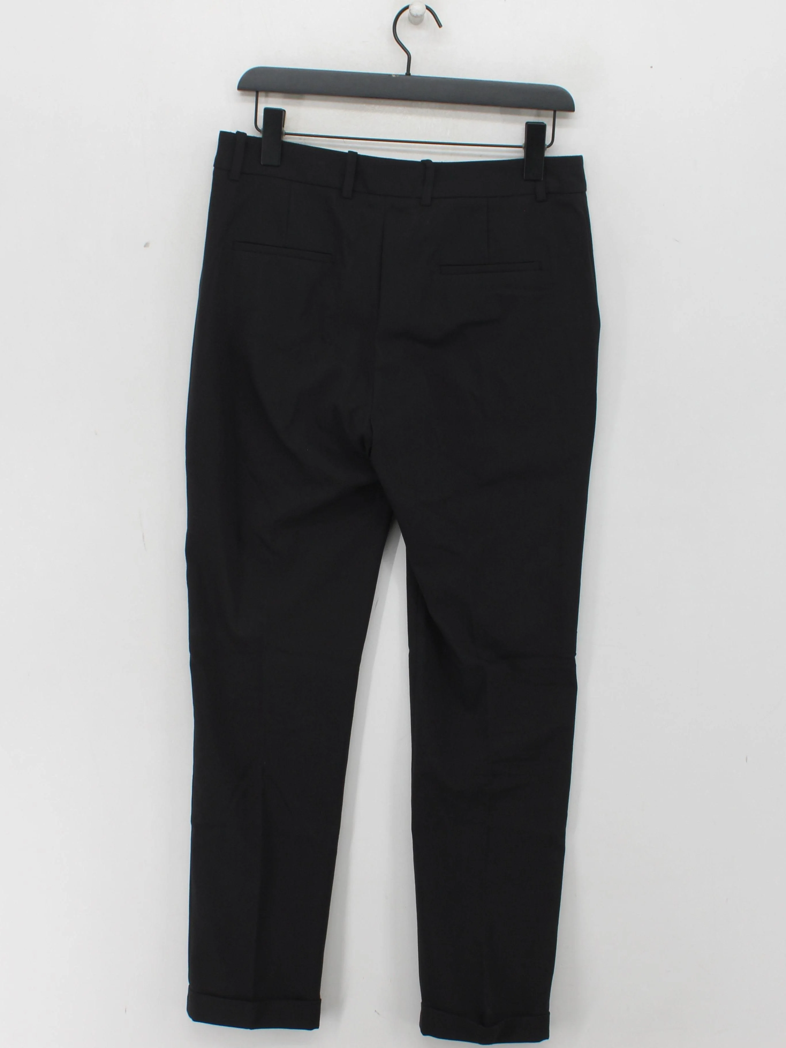 Whistles Women's Trousers W 30 in Black Cotton - Image 2