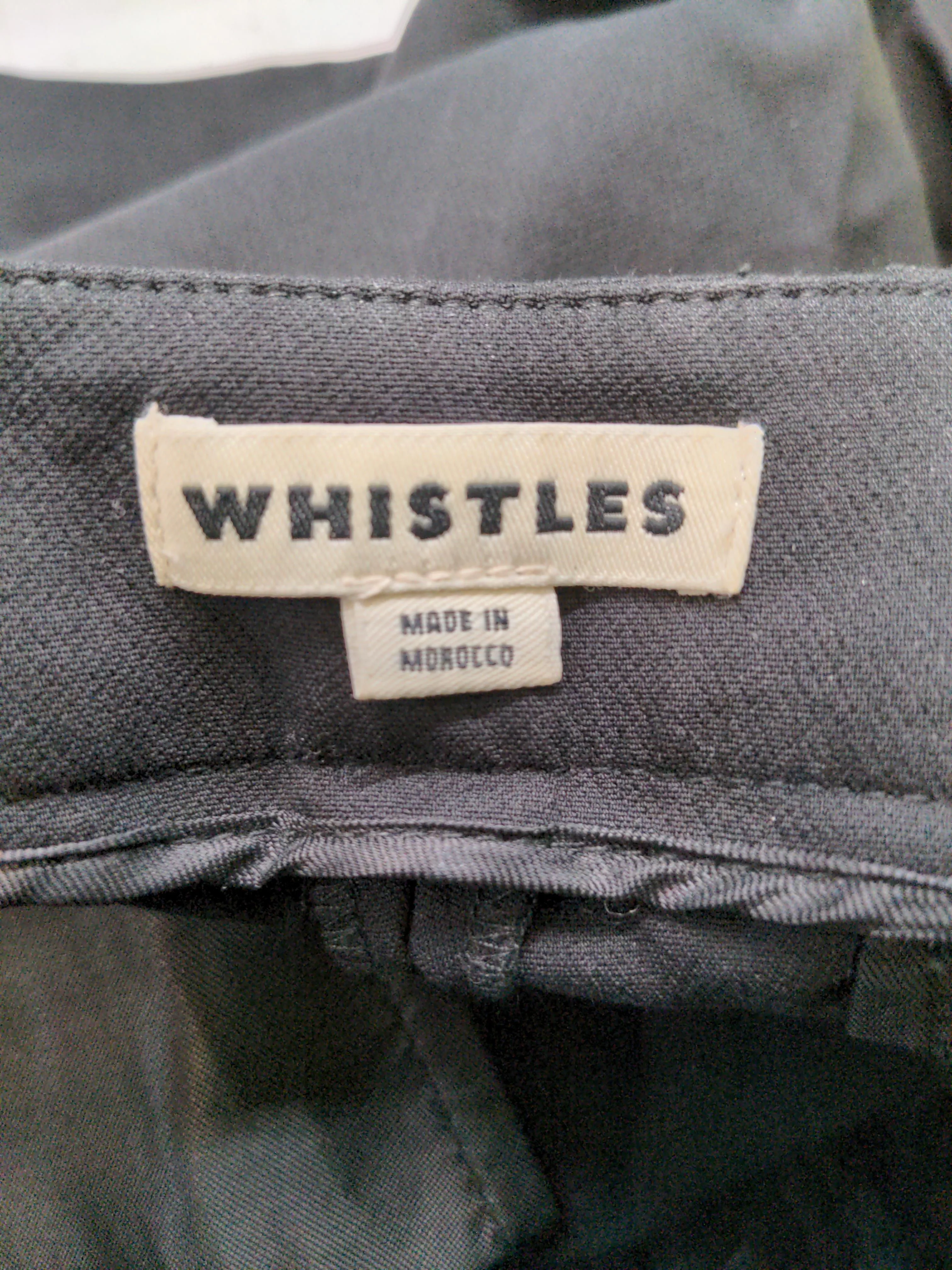 Whistles Women's Trousers W 30 in Black Cotton - Image 5