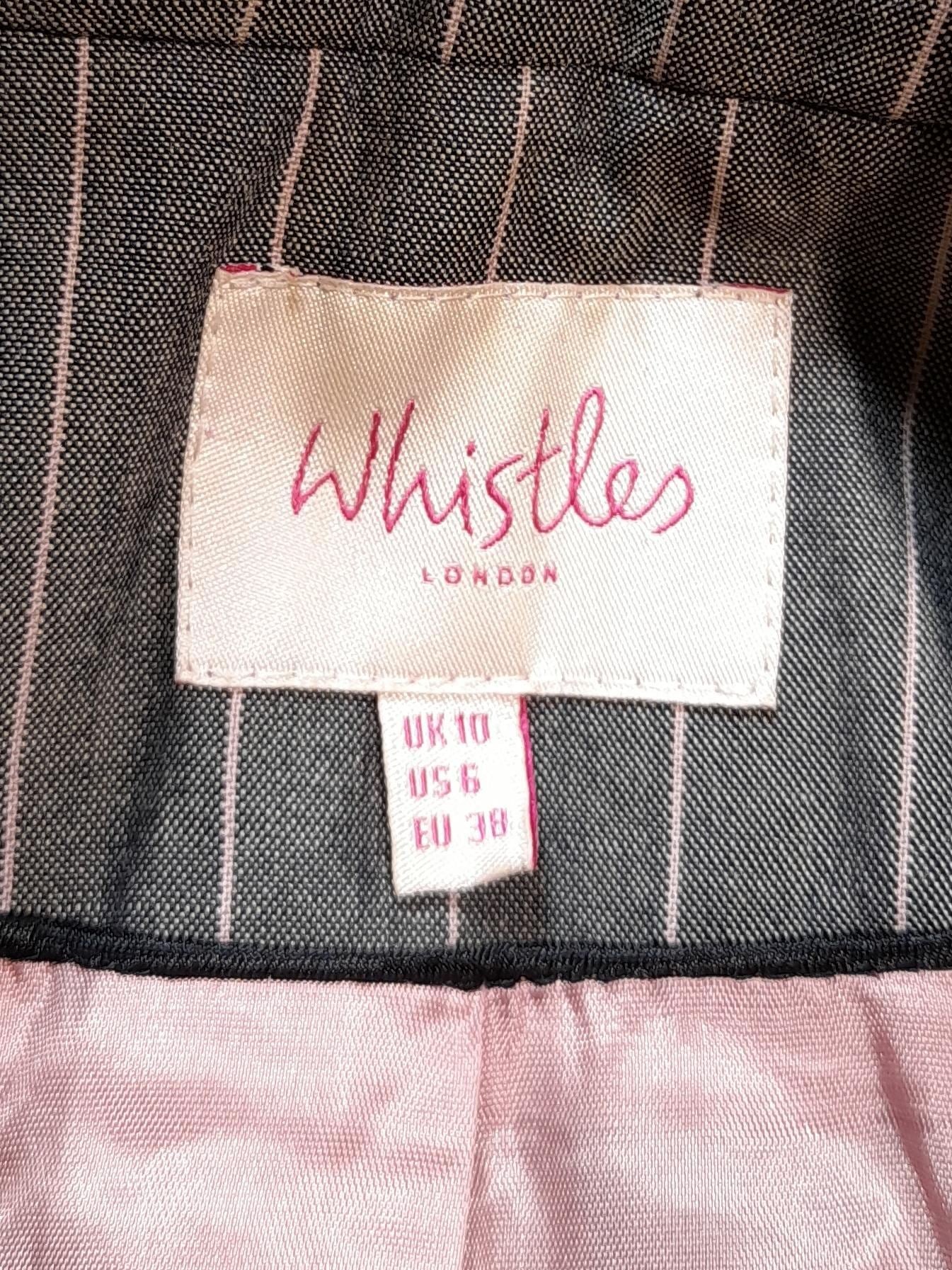 Whistles Women's Two Piece Suit UK 10 Grey Wool - Image 6