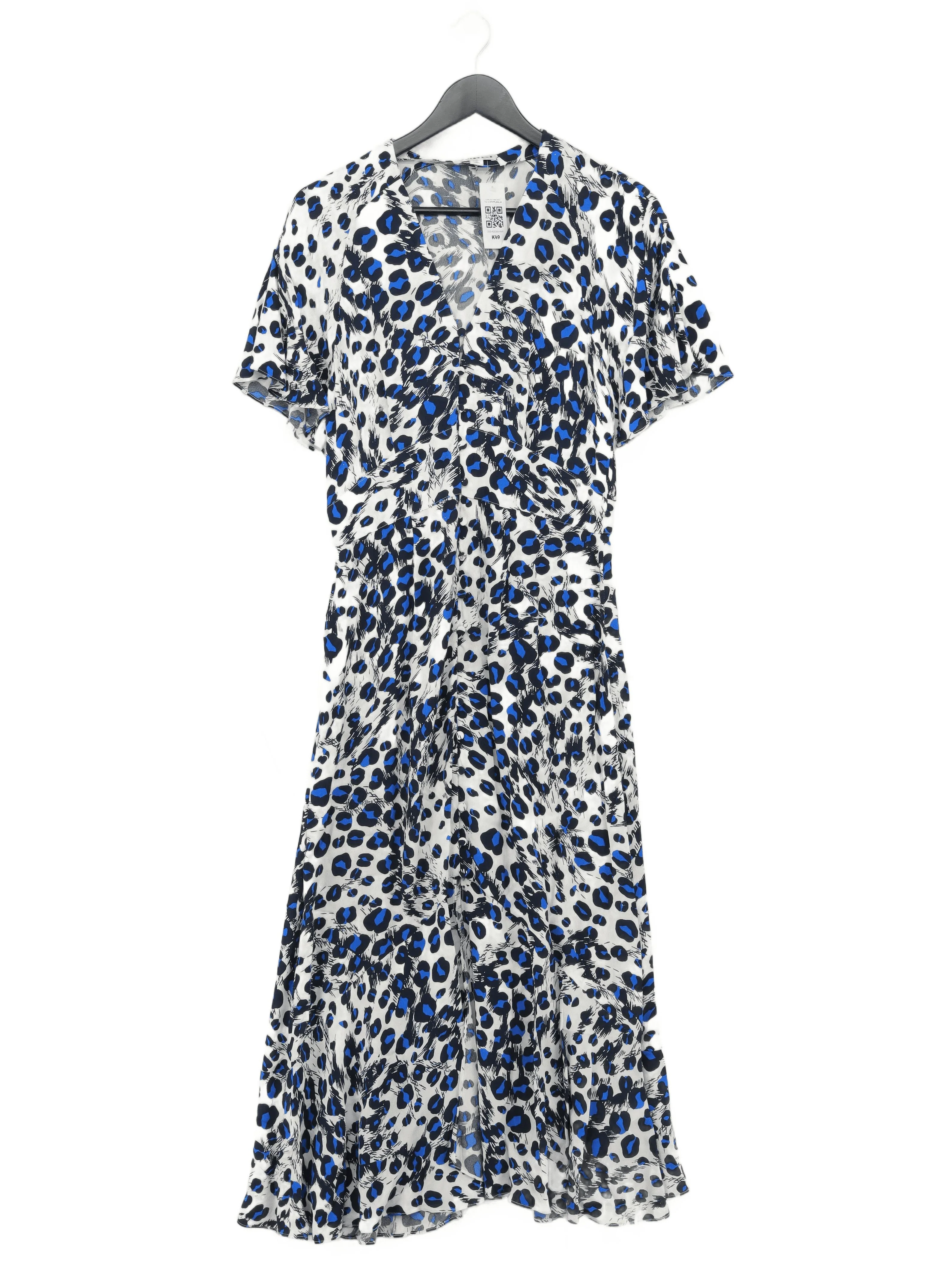 Whistles Wrap Midi Dress S in Multi